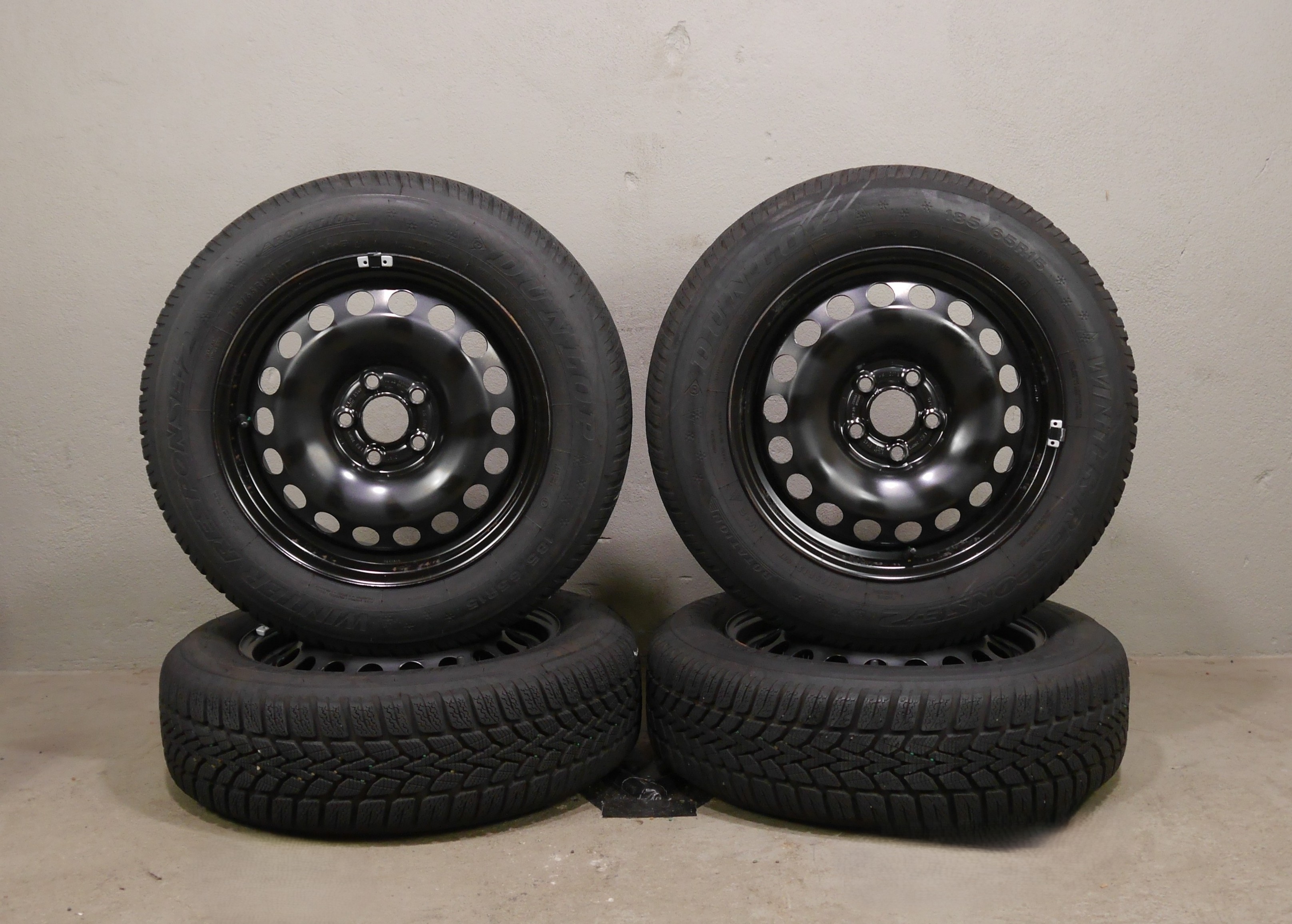 VW Polo AW Audi A1 Skoda Fabia – Stahlradsatz Winter 185/65 R15 88T – 2Q0601027AG/AH