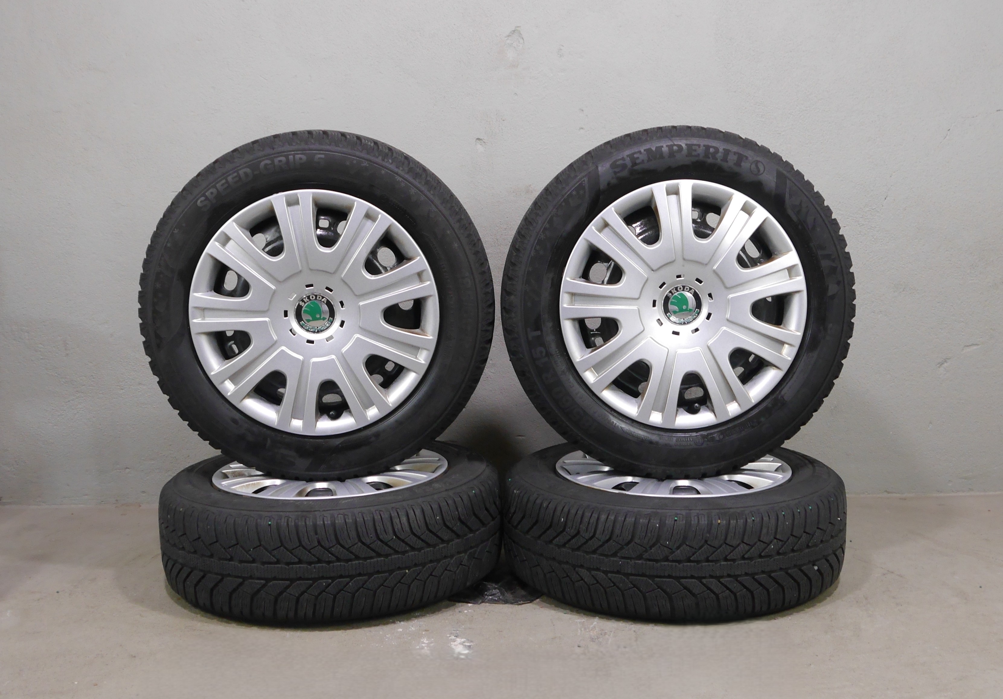 ŠKODA Fabia NJ  - Polo 6C  Stahlradsatz – Winter 185/60 R15 88T (AO) – 6C0601027F/G