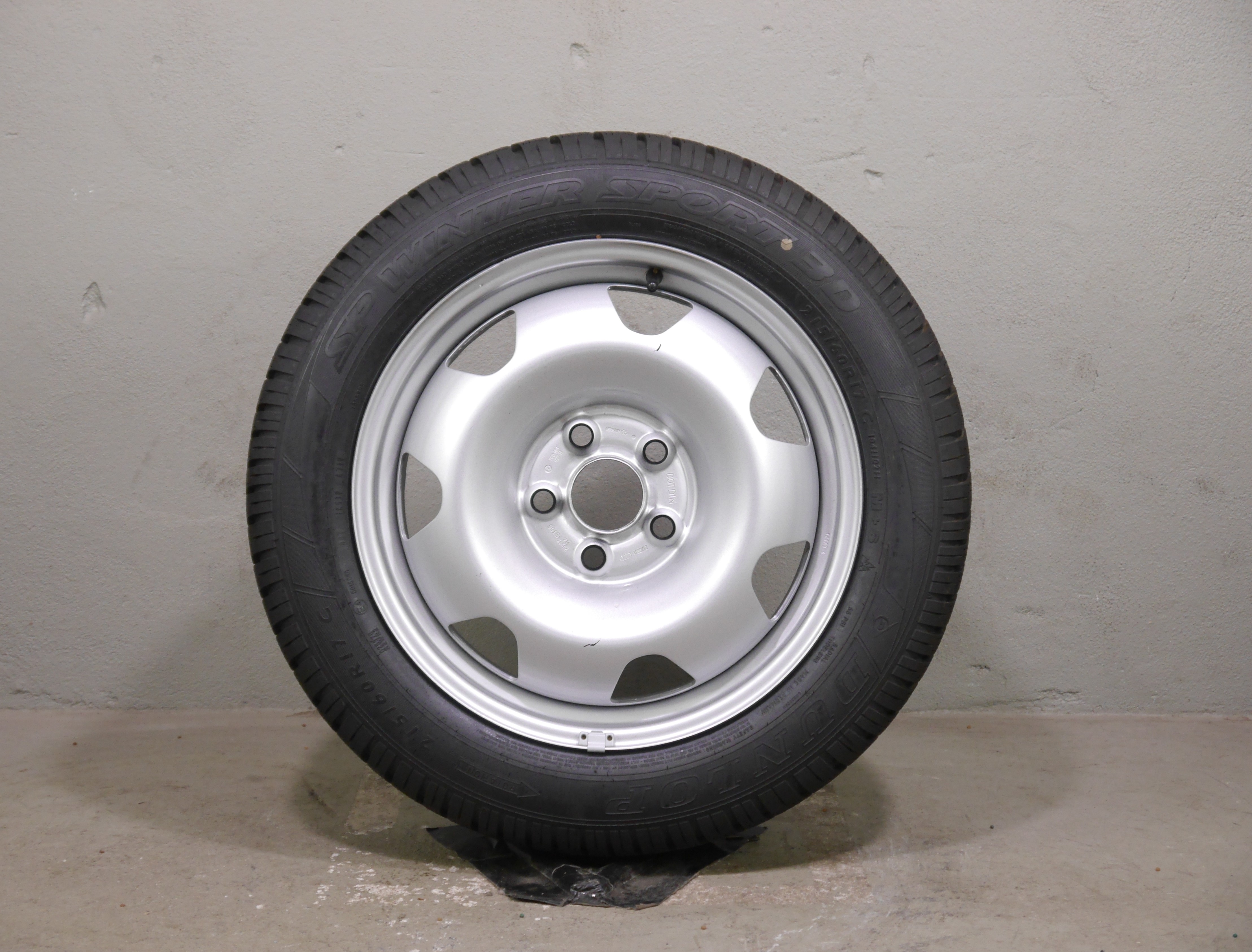 VW T6.1 California Stahlradsatz – Winter 215/60 R17 104/102H - 7E0601027B