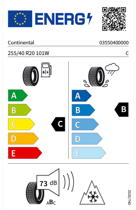 Audi A7 (4K) Sportback Aluradsatz – Winter 255/40 R20 101W (AO) – 4K8601025BH
