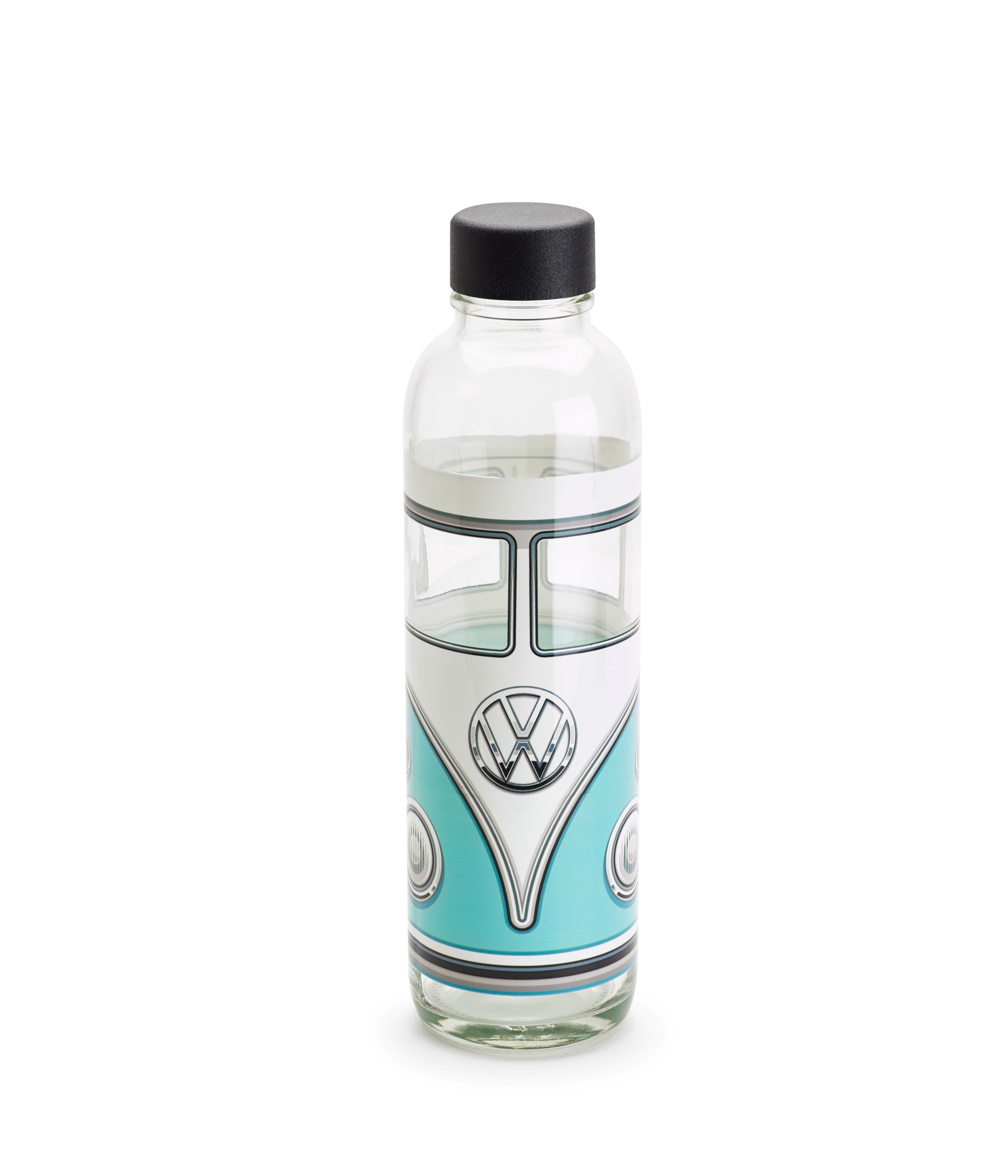 Volkswagen T1 "Bulli" Trinkflasche aus Glas Volkswagen T1 "Bulli" Trinkflasche aus Glas