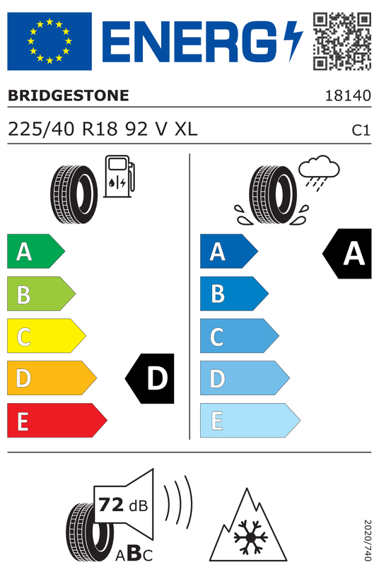 Audi A3/S3 Limousine Aluradsatz– Winter 225/40 R18 92V (AO) – 8Y0601025CP