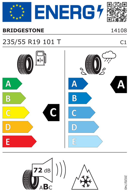 VW ID.4 Stahlradsatz – Winter 235/55 R19 101T - 255/50 R19 1EA601027B
