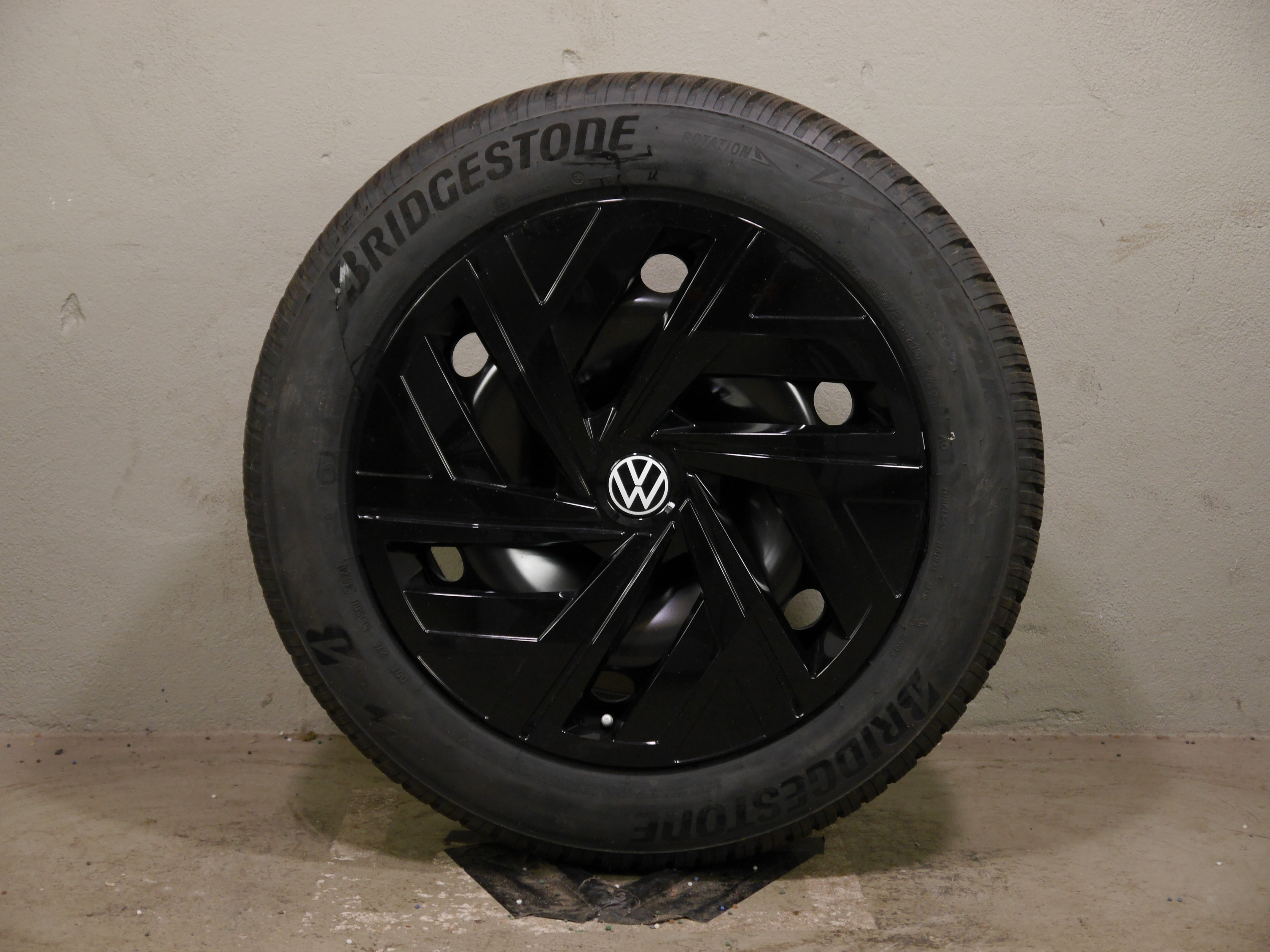 VW ID.4 Stahlradsatz – Winter 235/55 R19 101T - 255/50 R19 103T 1EA601027B