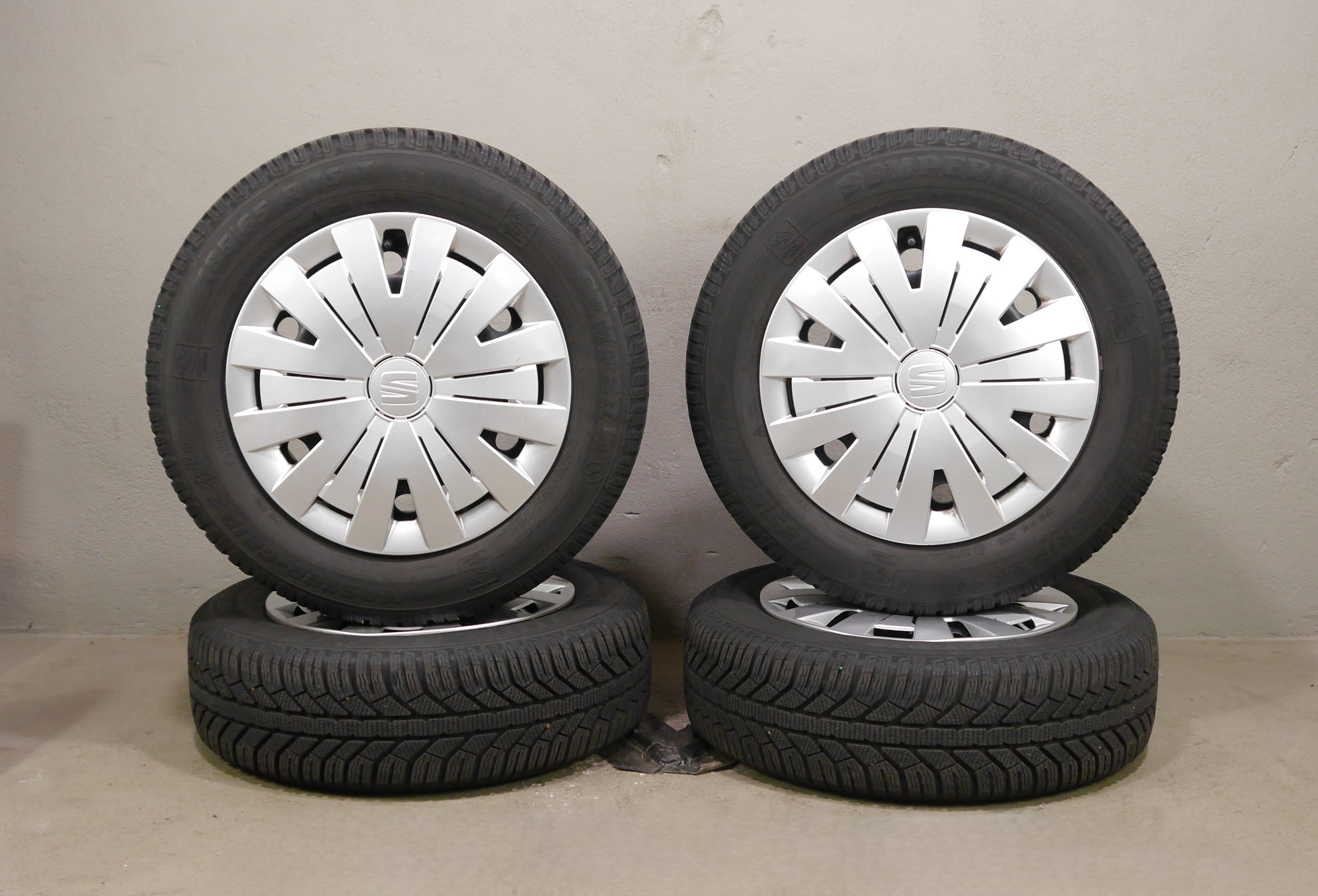 Seat Ibiza Stahlradsatz – Winter 185/65 R15 88T (AO) – 2Q0601027A/AC