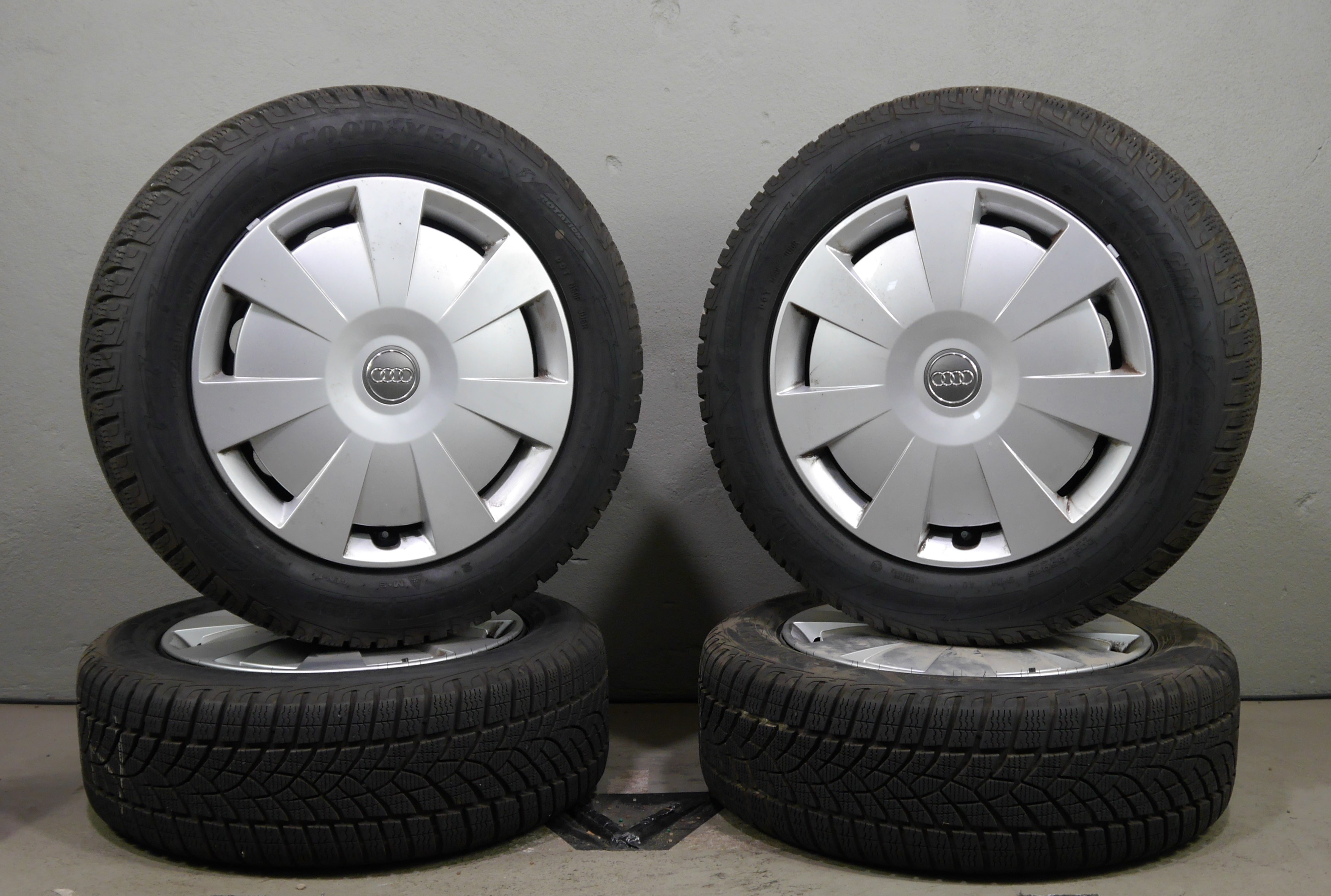 Audi A3 Sportback Stahlradsatz – Winter 205/55 R16 91H (AO) – 8V0601027A
