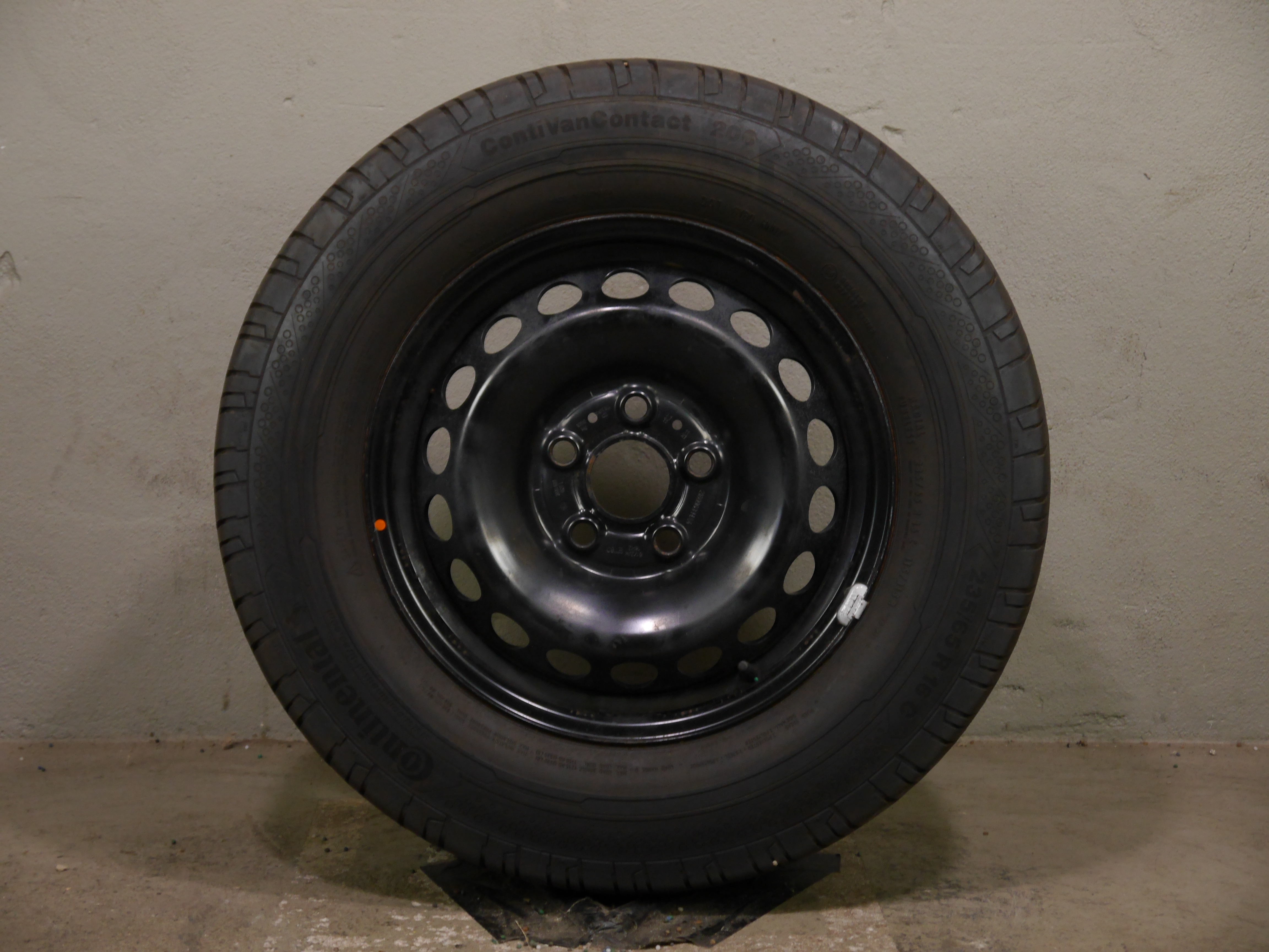 VW Crafter (SX) Stahlradsatz – Sommer 235/65 R16 115/113R - 2N0601027L