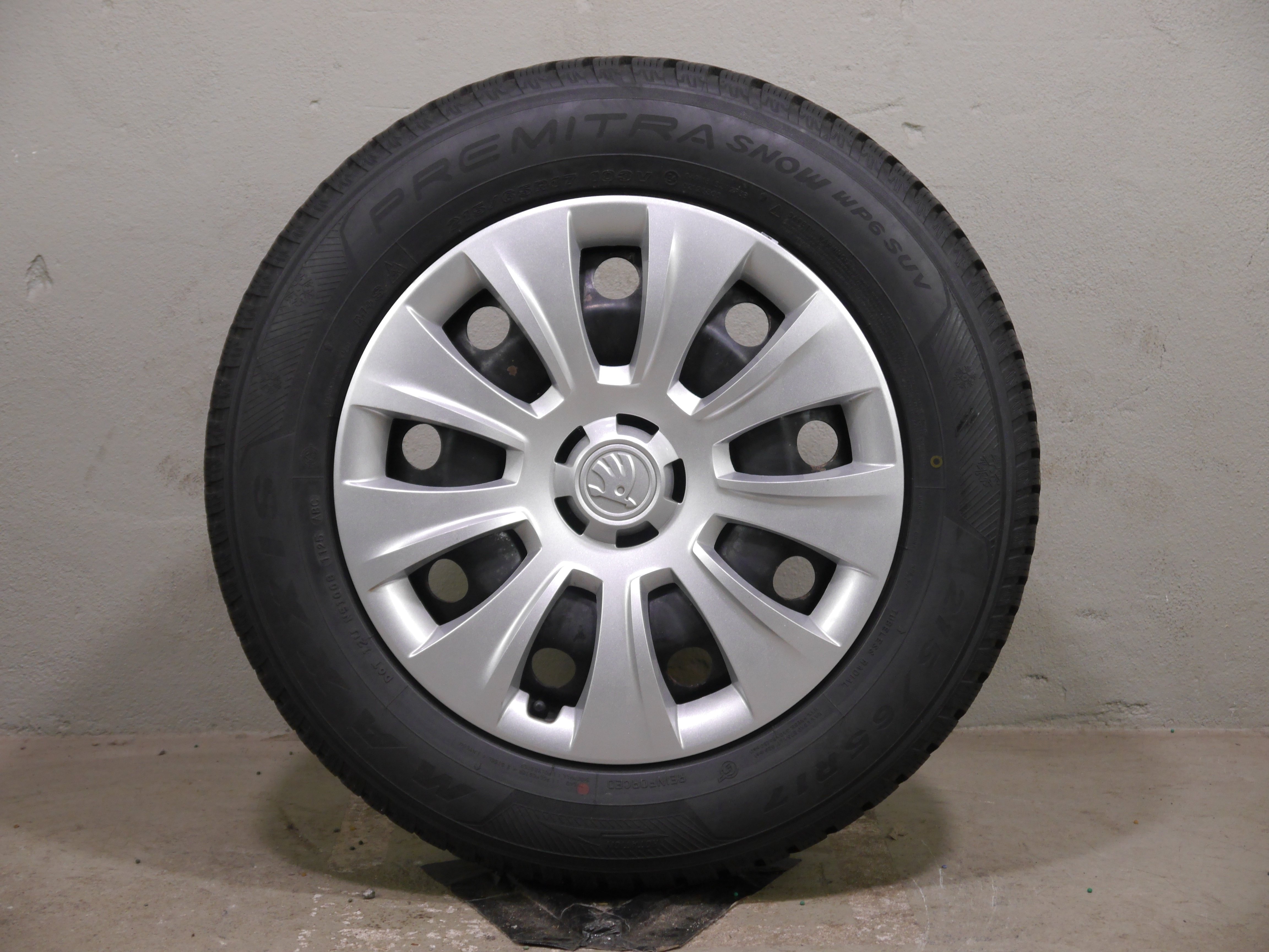 ŠKODA Kodiaq Stahlradsatz – Winter 215/65 R17 103V – KBA44553