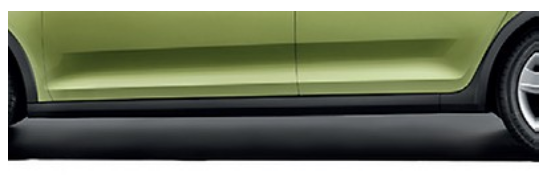 Original ŠKODA Rapid Spaceback ScoutLine - Unterholmverkleidung links 5JJ071685