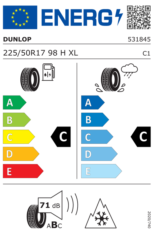 Audi A4 Avant (8W) Aluradsatz – Winter 225/50 R17 98H (AO) – 8W0601025P