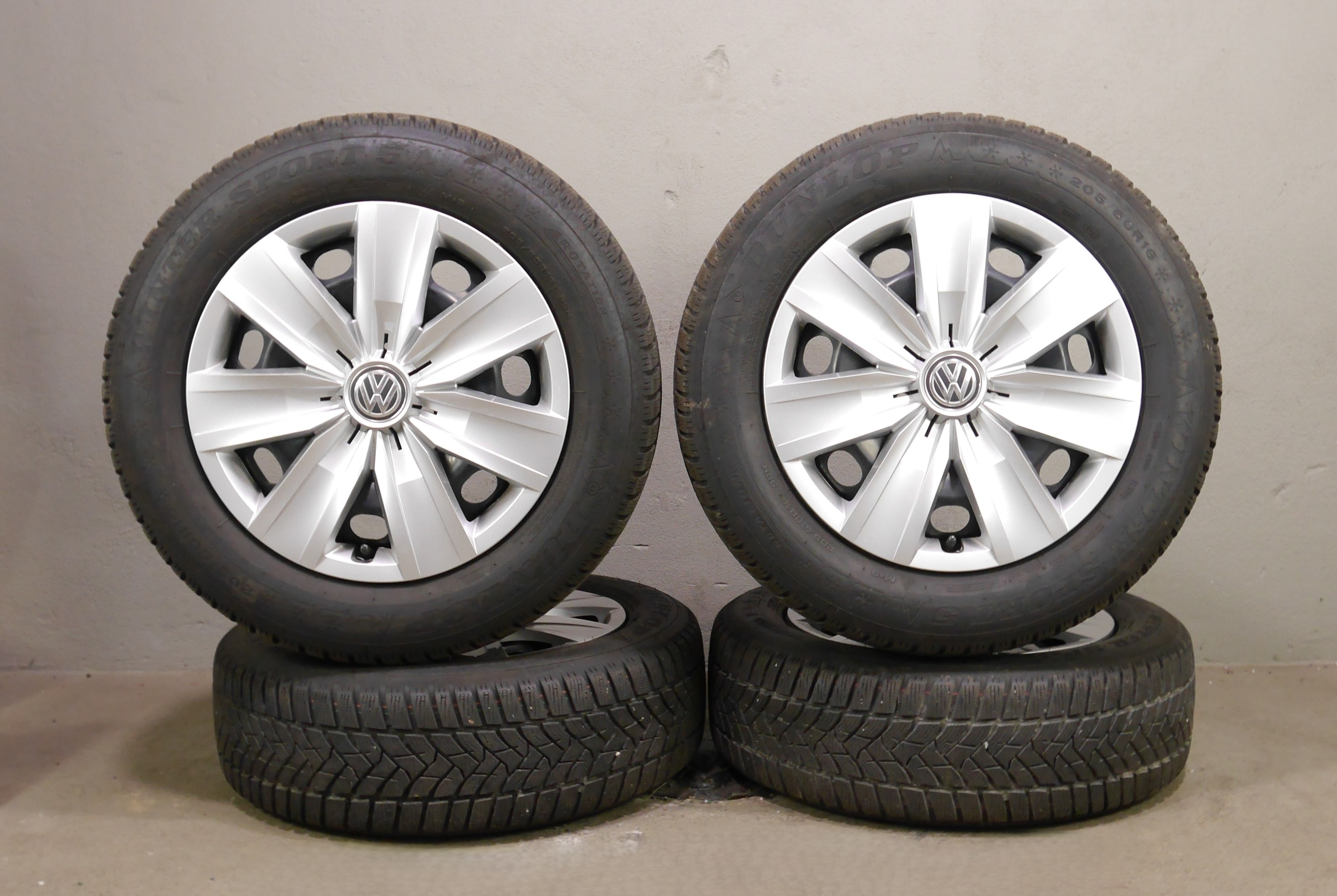 VW T-Roc Stahlradsatz – Winter 205/60 R16 96H – 5Q0601027CJ/CK