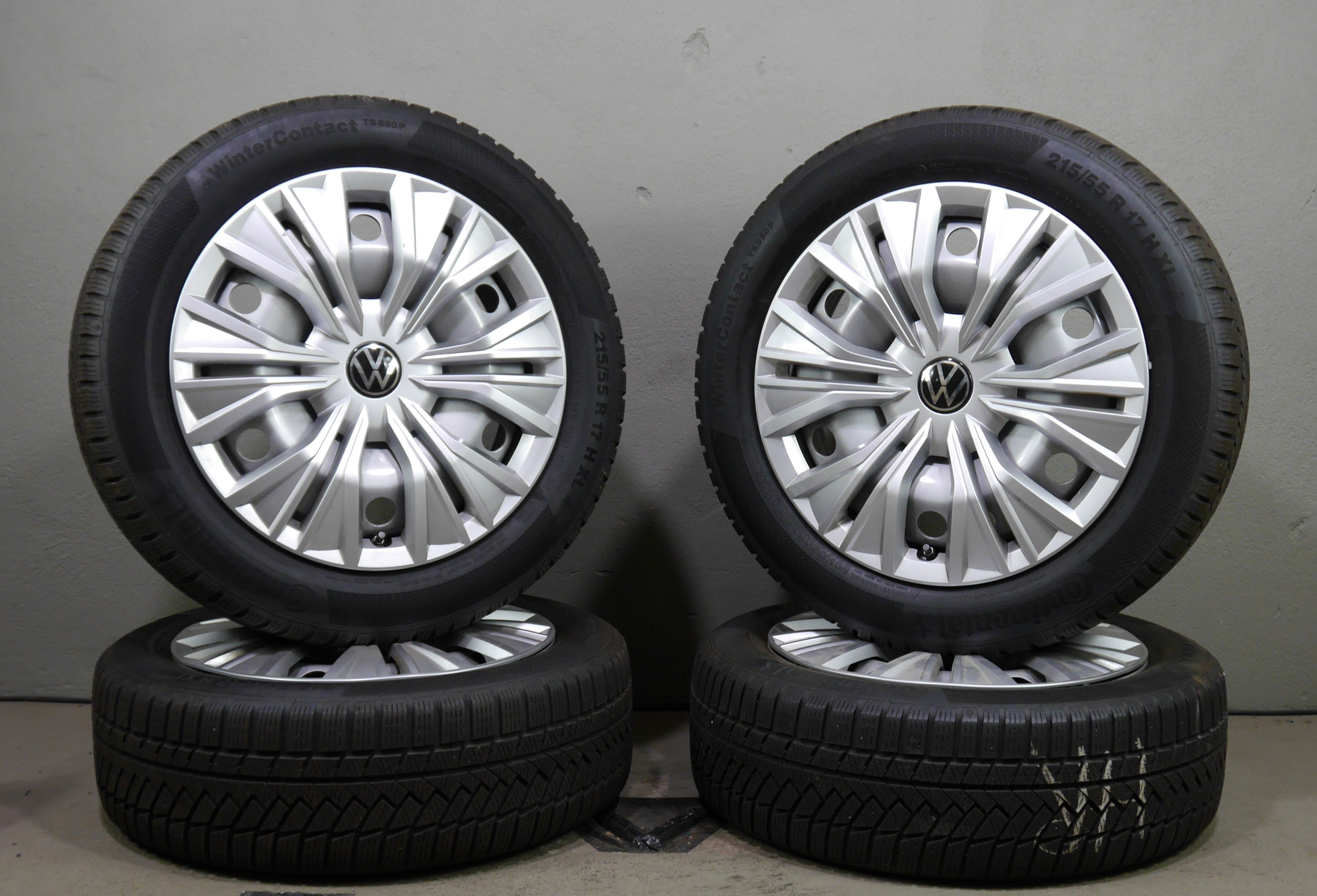 Volkswagen Caddy Maxi Stahlradsatz – Winter 215/55 R17 98H – 5R3601027A RDKS