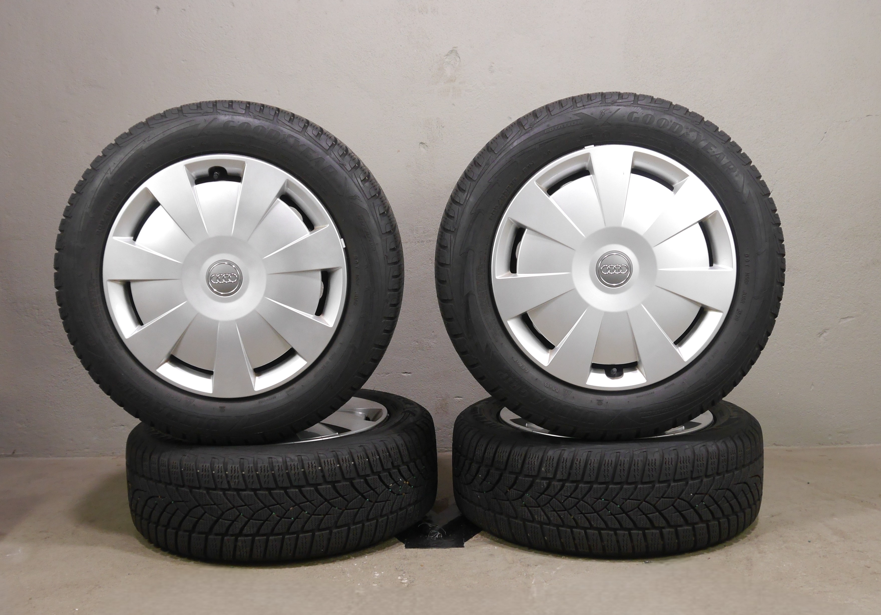 Audi A3 Sportback Stahlradsatz – Winter 205/55 R16 91H (AO) – 8V0601027A