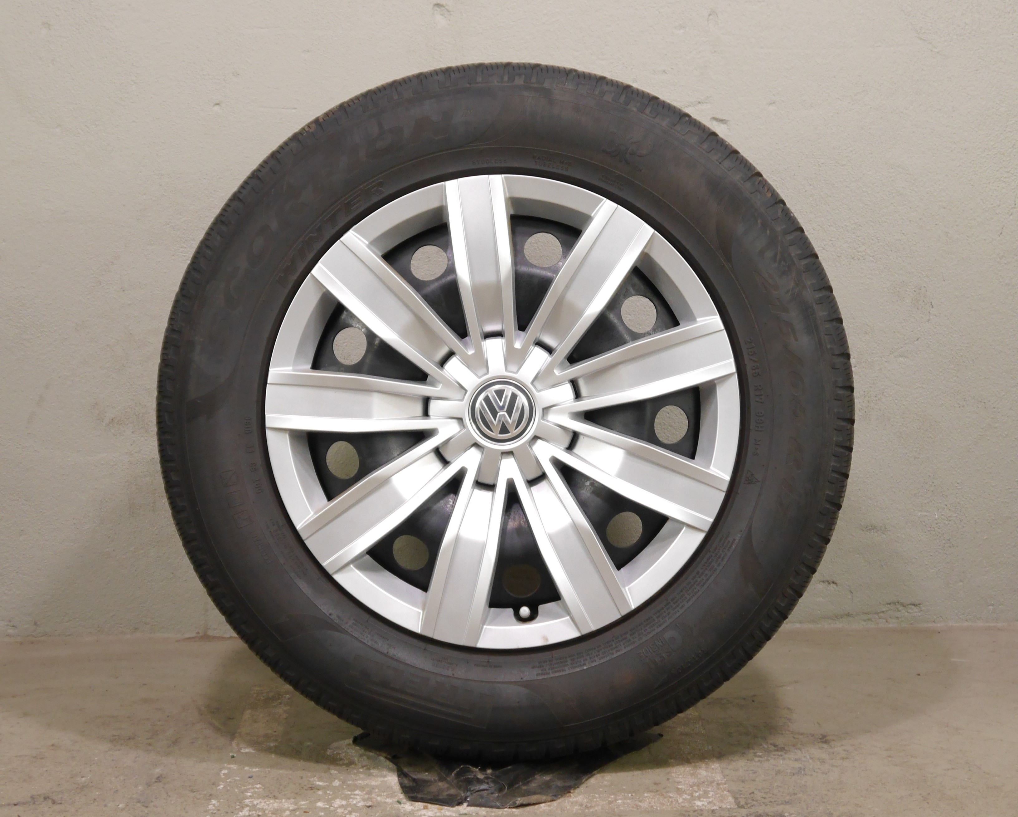 VW Tiguan Stahlradsatz – Winter 215/65 R17 99H – 5QF601027J/K SEAL