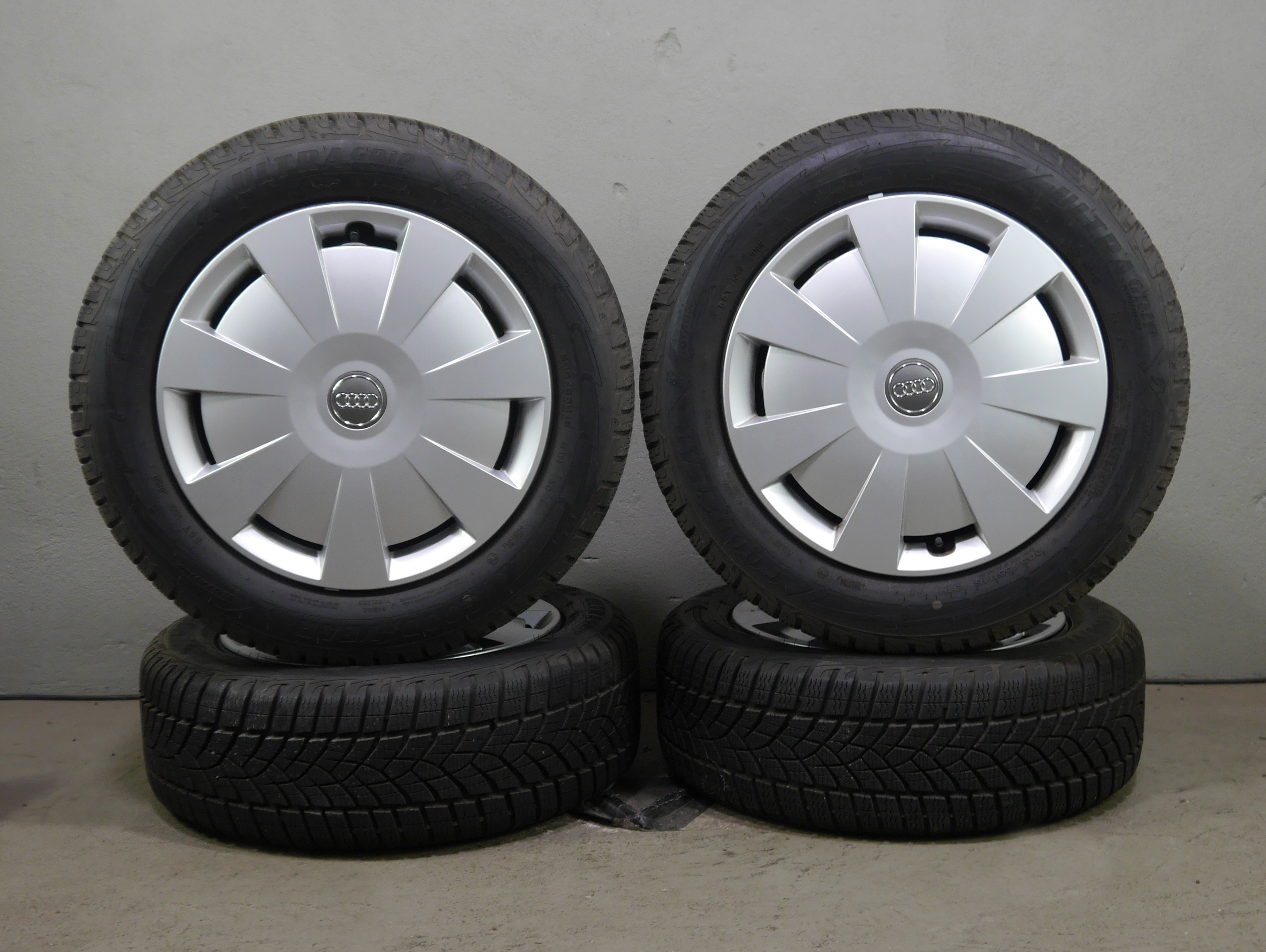 Audi A3 Stahlradsatz – Winter 205/55 R16 91H (AO) – 8V0601027A