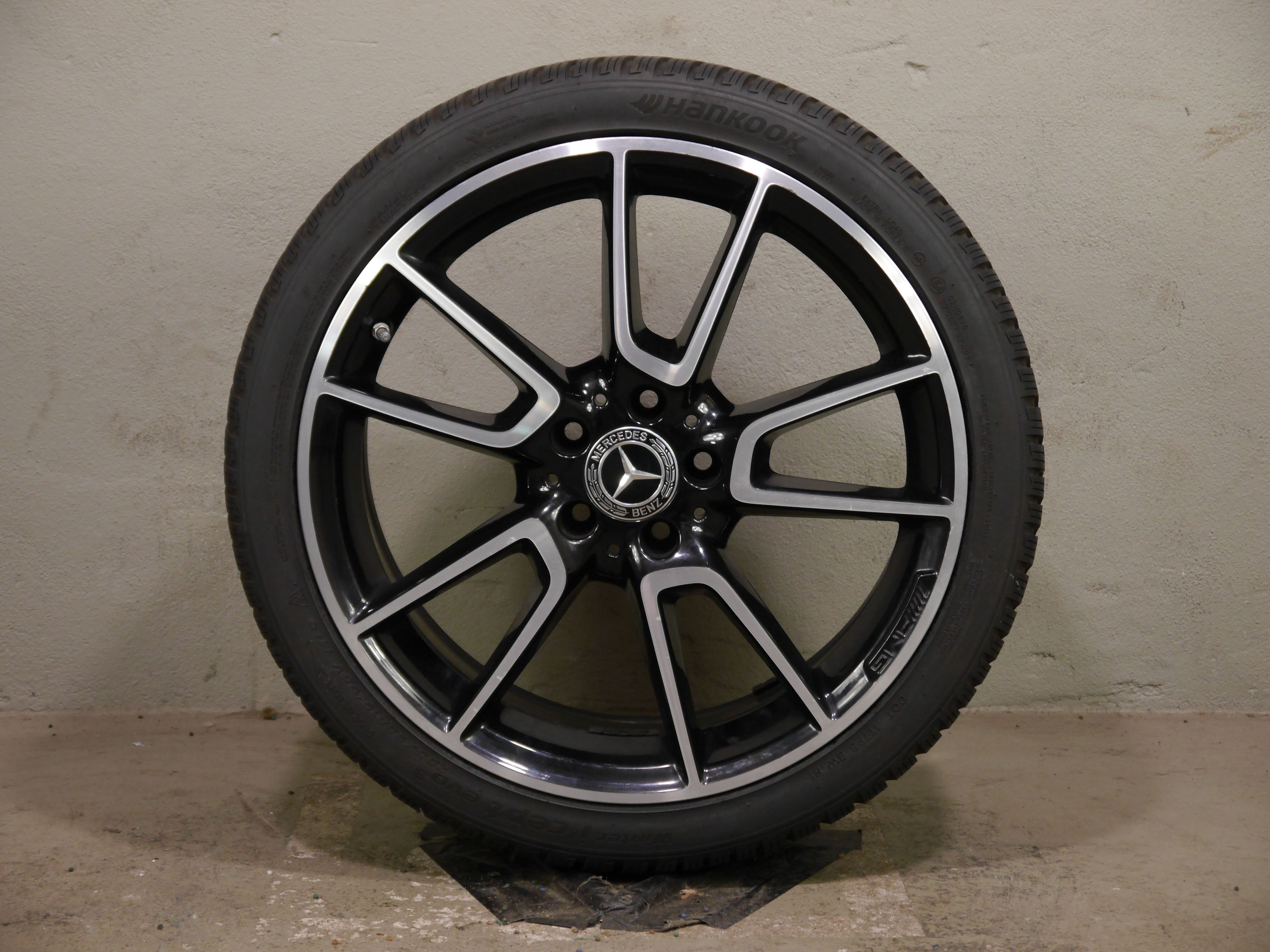 Mercedes C300 C205 C200 Aluradsatz – Winter 225/40 ZR19 93W, 255/35 R19 96V A2054012200 / A2054012300 RDKS