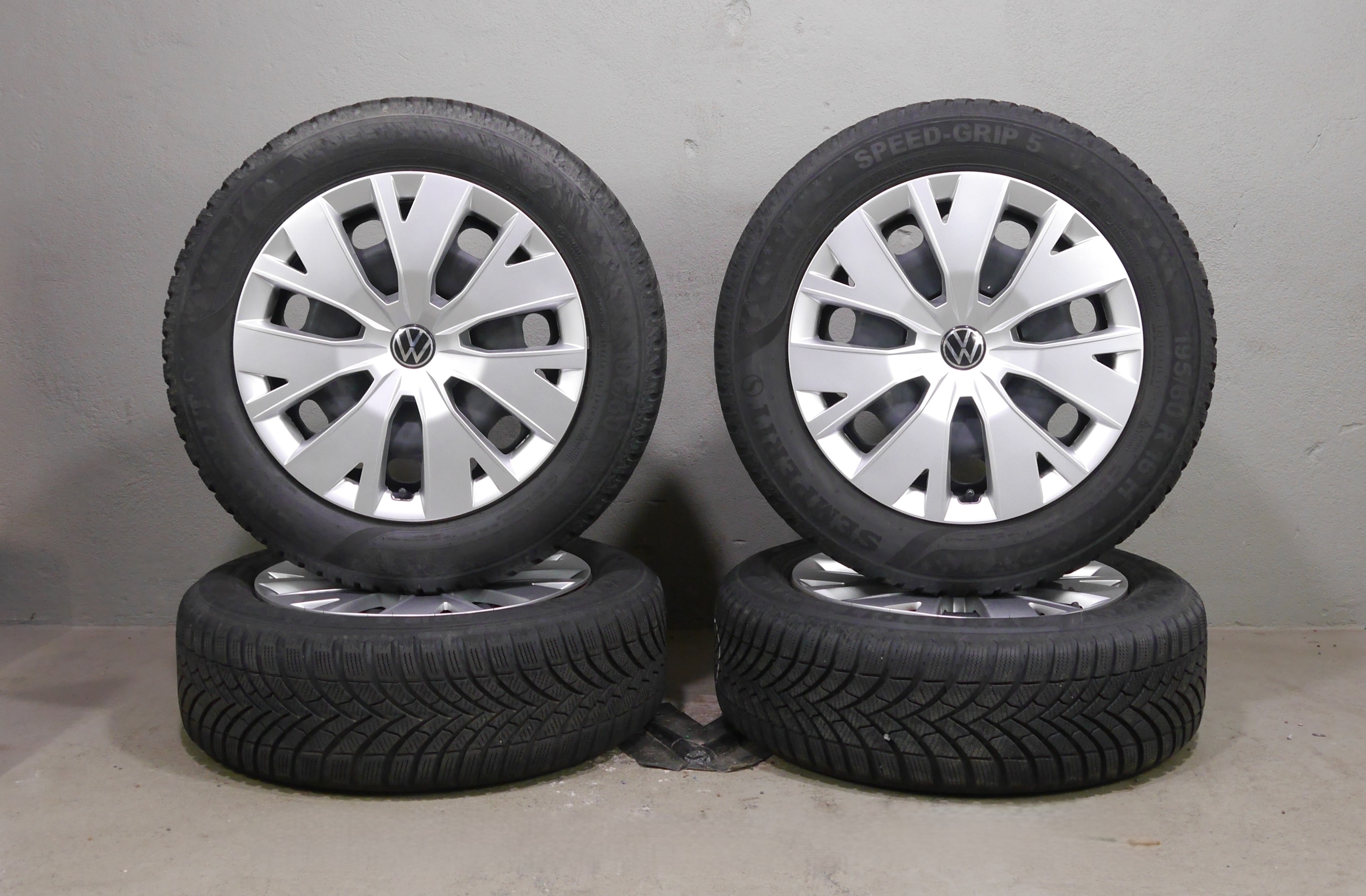 VW Taigo Stahlradsatz – Winter 195/60 R16 89H (AO) – 2Q0601027H/AE