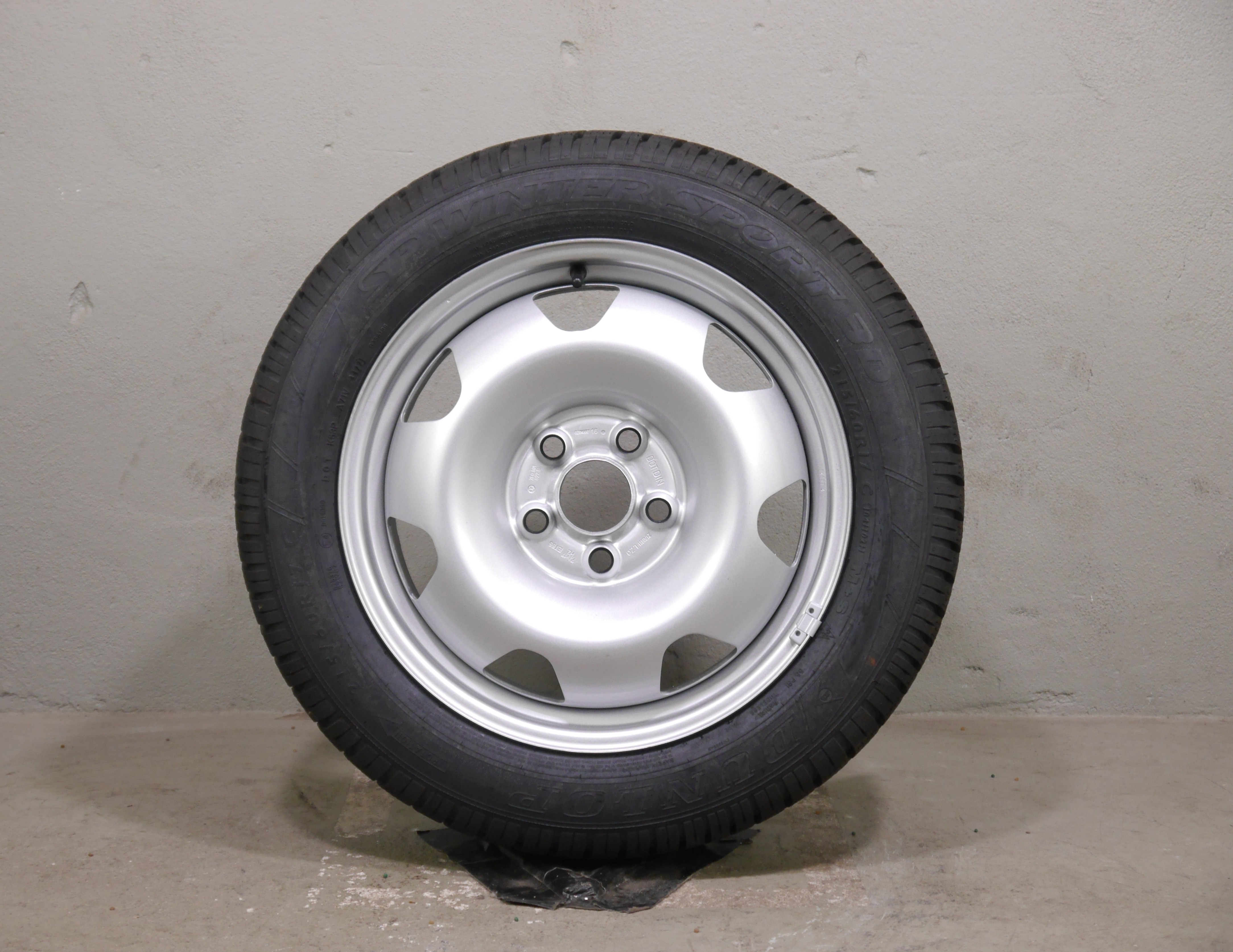 VW T6.1 California Stahlradsatz – Winter 215/60 R17 104/102H - 7E0601027B
