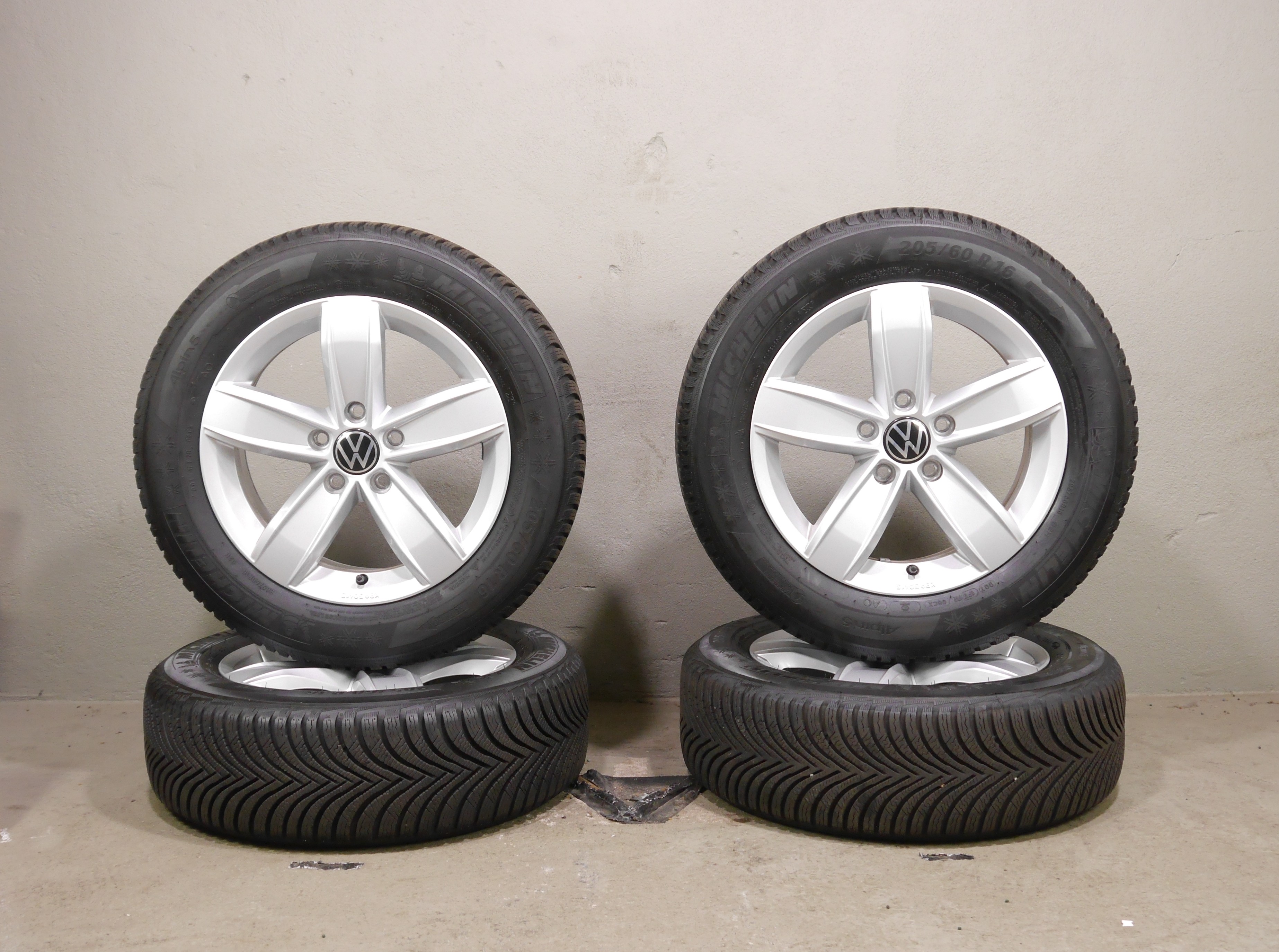 Volkswagen T-Roc Aluradsatz – Winter 205/60 R16 92H – 2GA601025Q