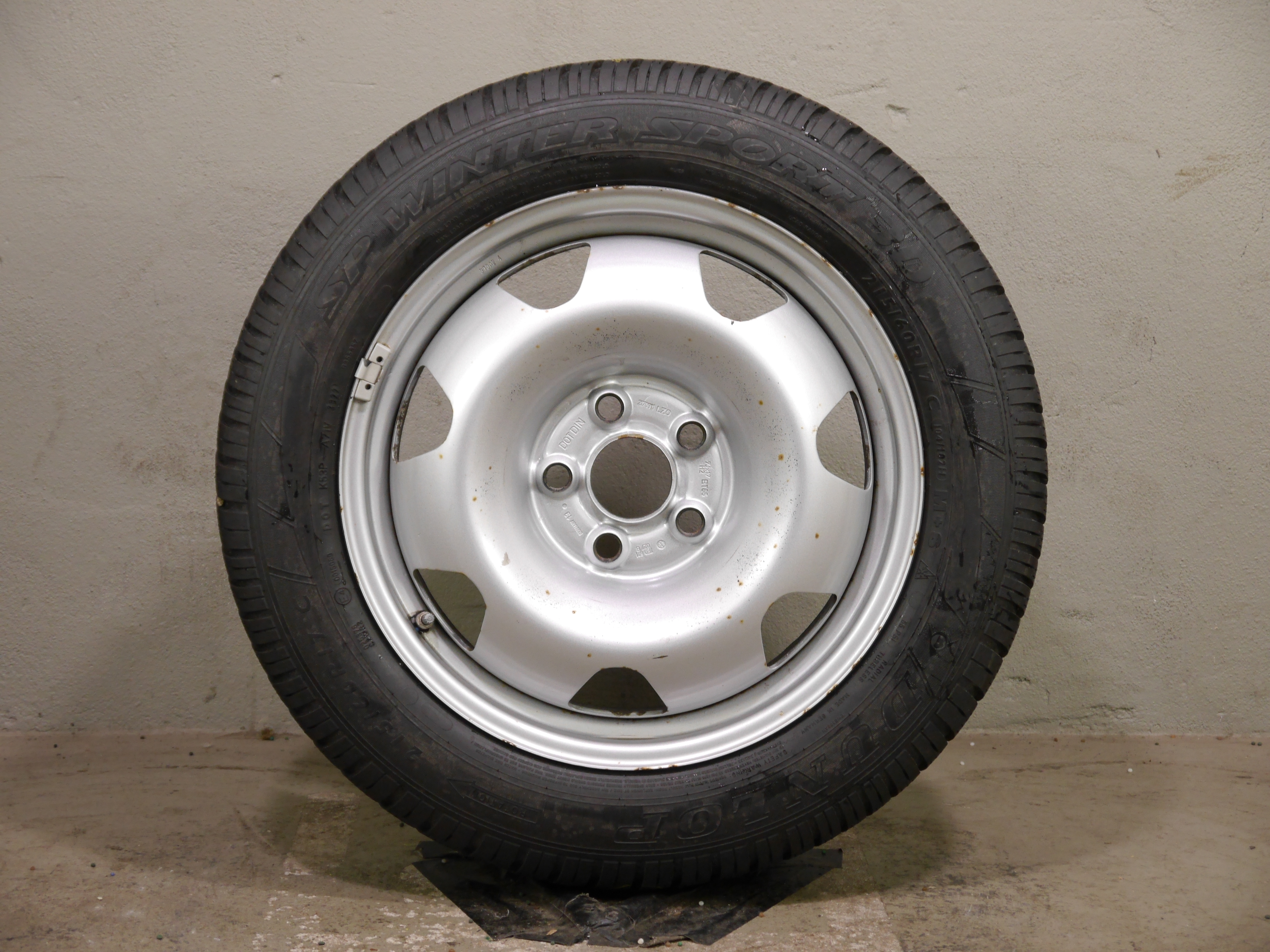 VW T6.1 California Stahlradsatz – Winter 215/60 R17 104/102H - 7E0601027B