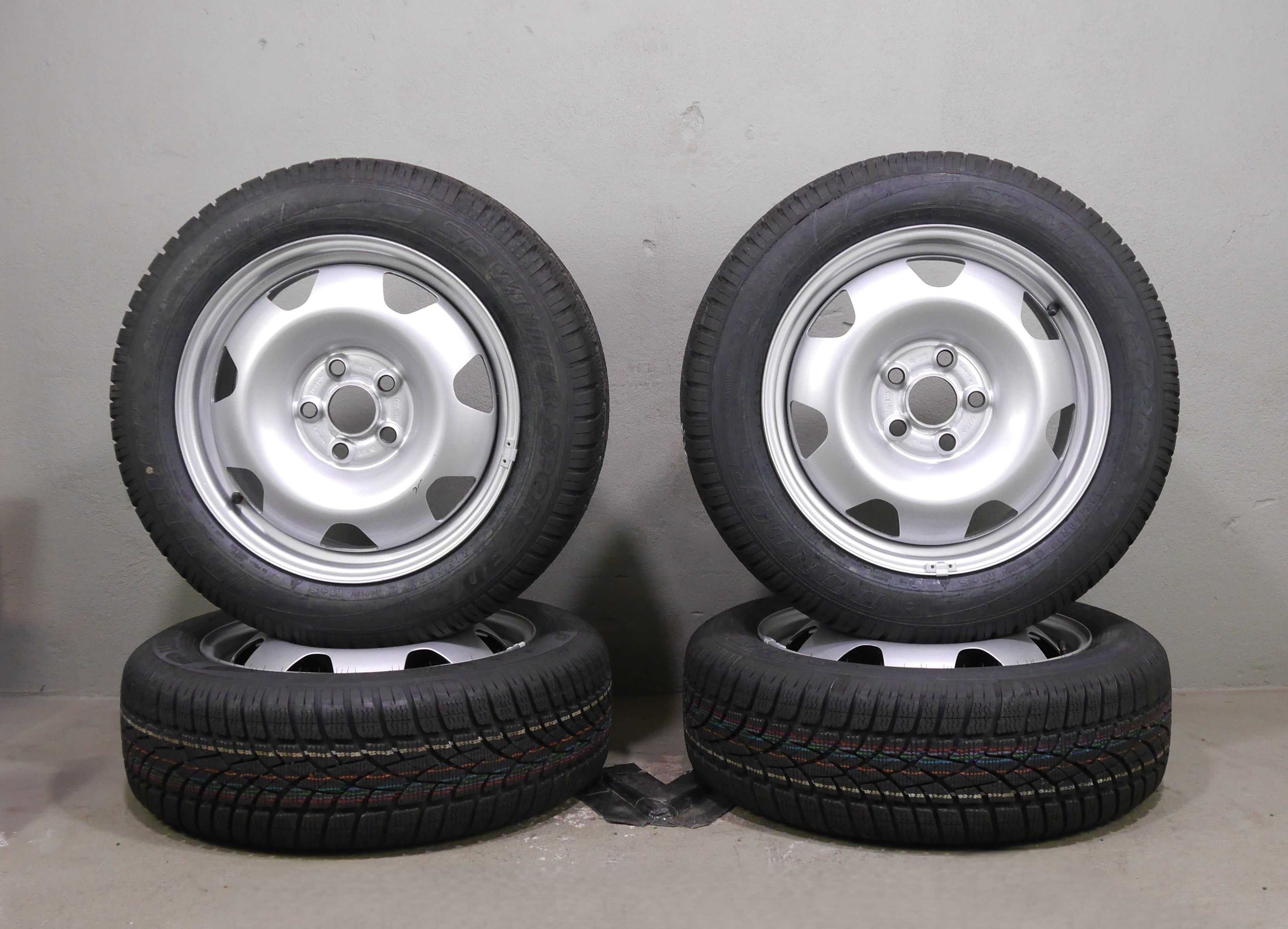 VW T6.1 California Stahlradsatz – Winter 215/60 R17 104/102H - 7E0601027B