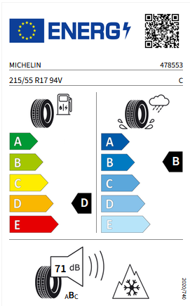 Audi Q2 Aluradsatz – Winter 215/55 R17 94V (AO) – 81A601025C
