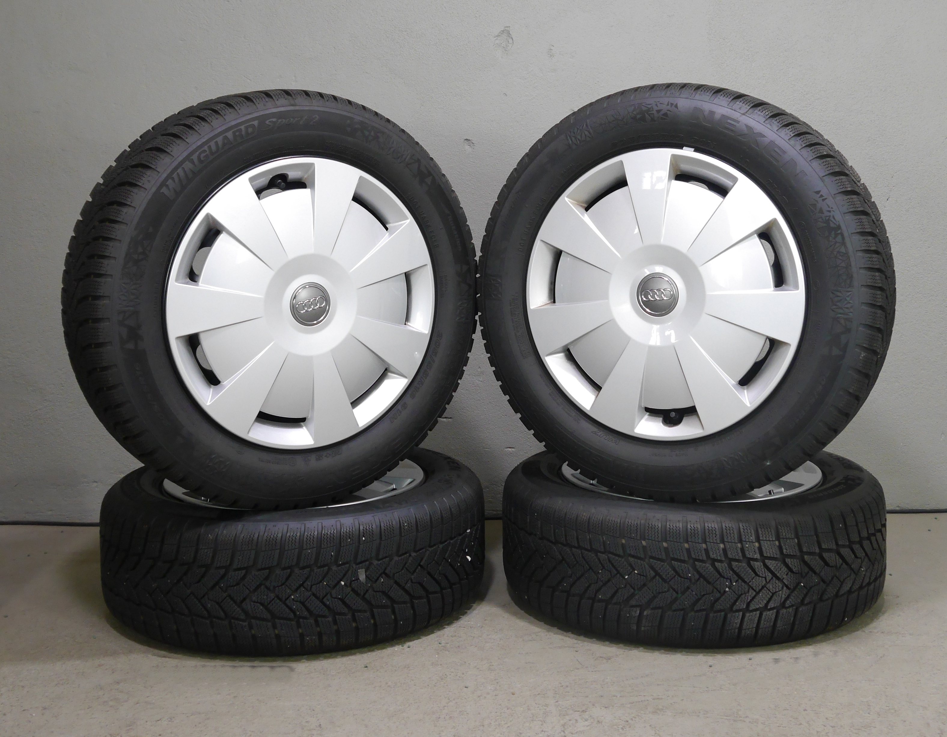 Audi A3 8V  Stahlradsatz – Winter 205/55 R16 91H (AO) – 8V0601027A