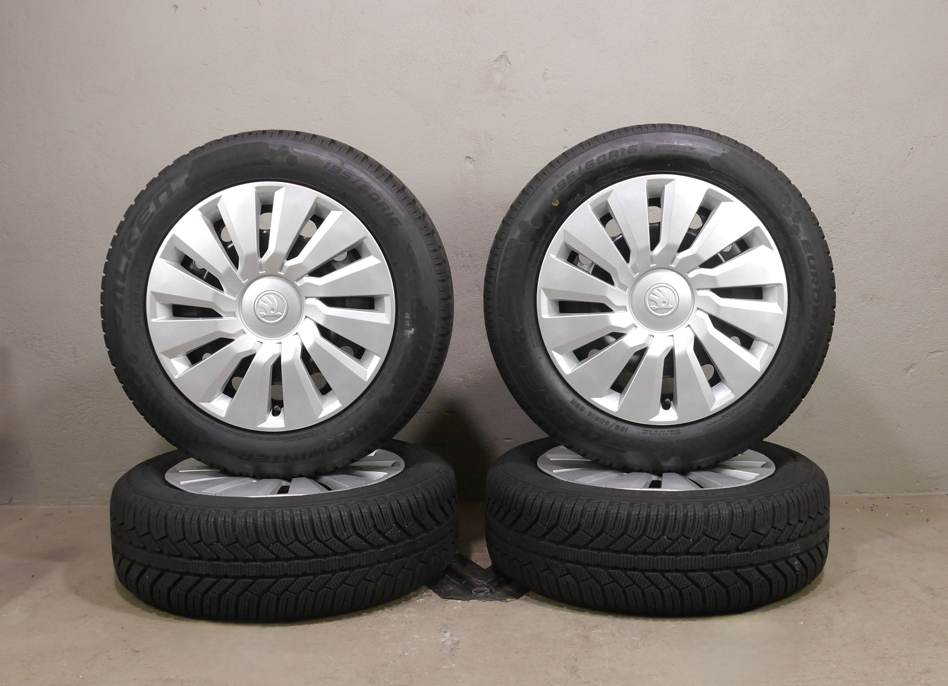 Skoda Scala Stahlradsatz – Winter 195/60 R16 89H (AO) – 2Q0601027H/AE