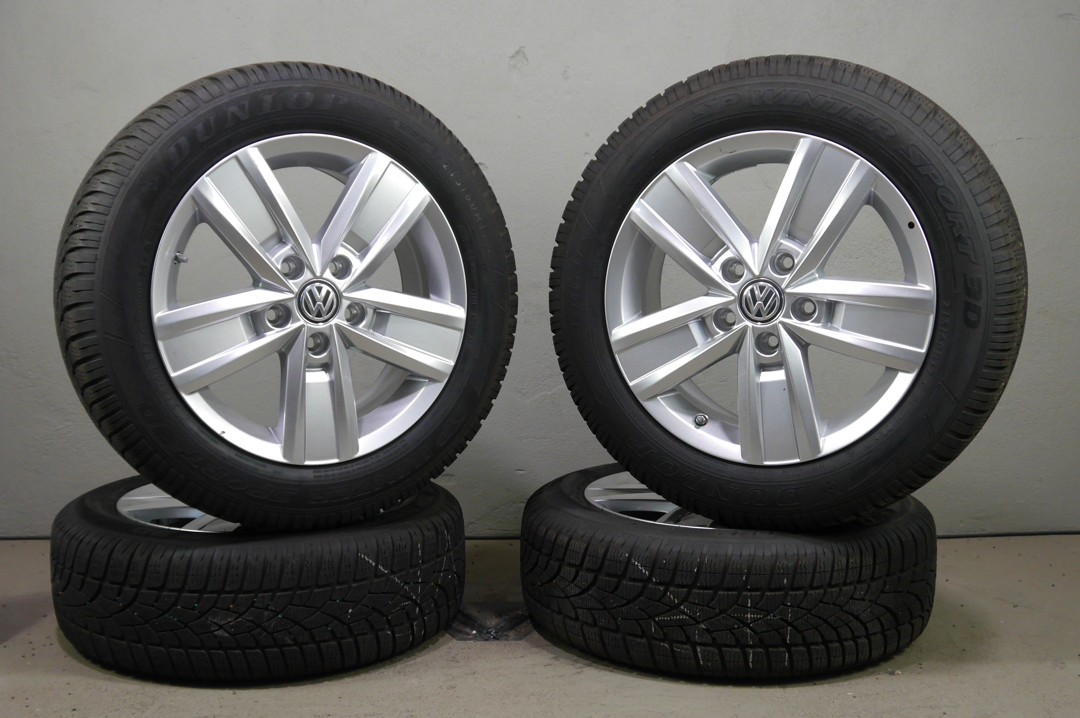 Volkswagen T6 California Aluradsatz – Winter 215/60 R17 104/102H - 7E0601025AA mit RDKS