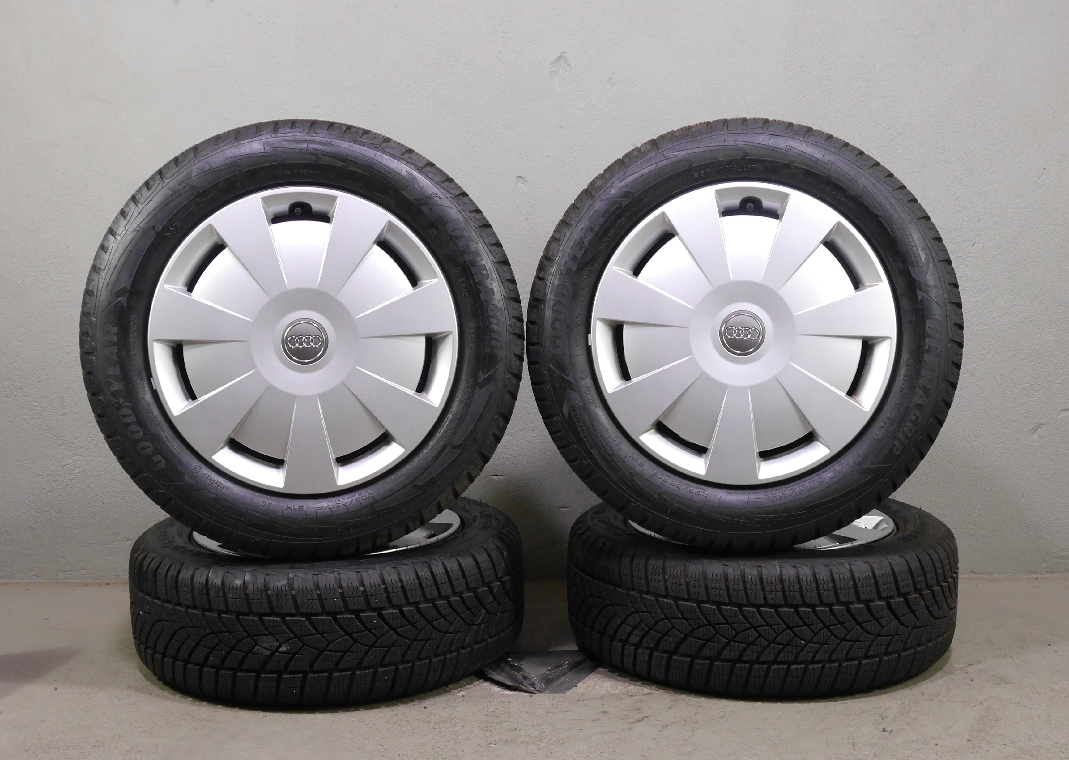 Audi A3 8Y Stahlradsatz – Winter 205/55 R16 91H (AO) – 8V0601027A
