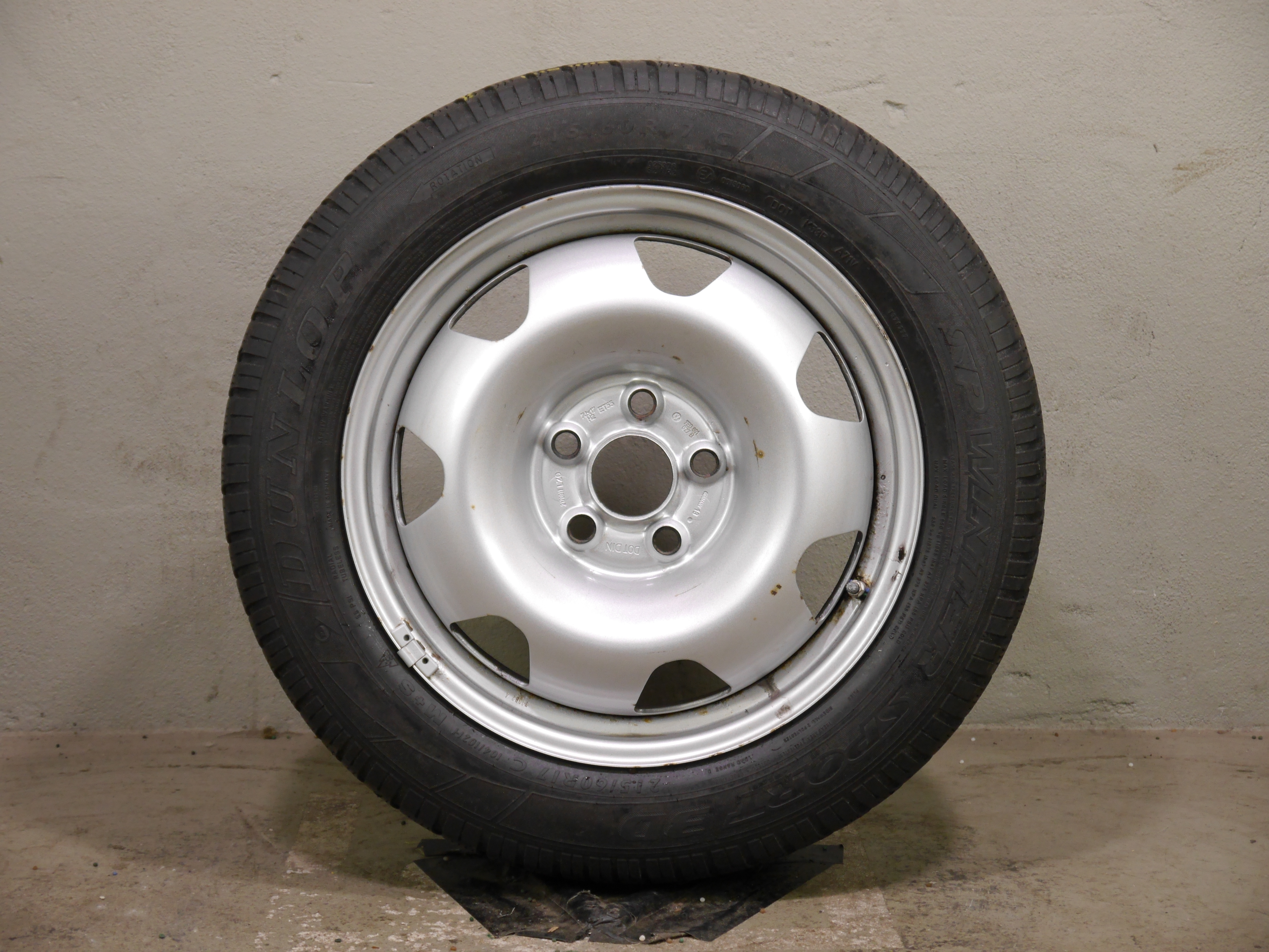 VW T6.1 California Stahlradsatz – Winter 215/60 R17 104/102H - 7E0601027B