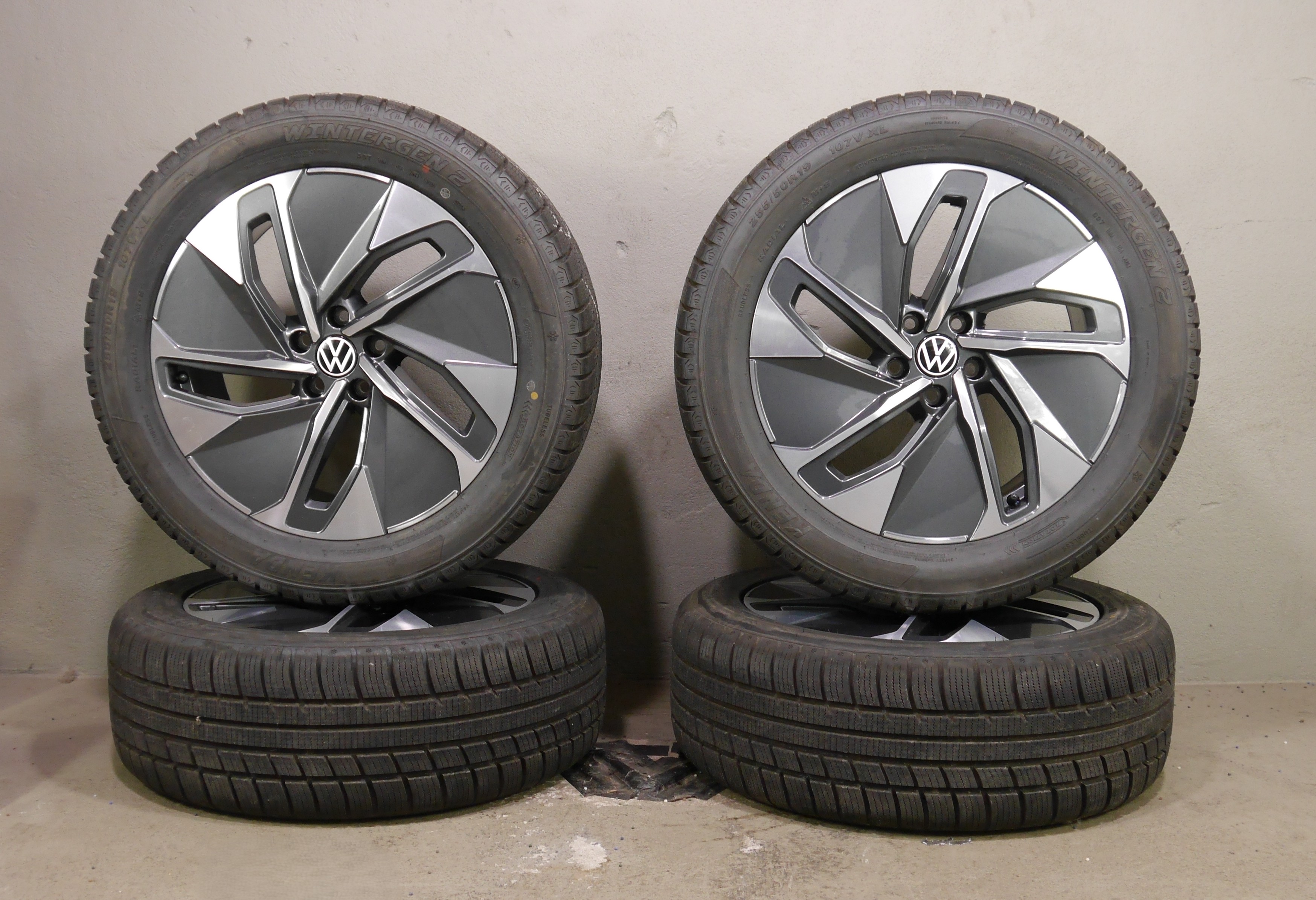 VW ID.4  ID.5 Aluradsatz – Winter 235/55 R19 101T 255/50/19 - 11A601025M