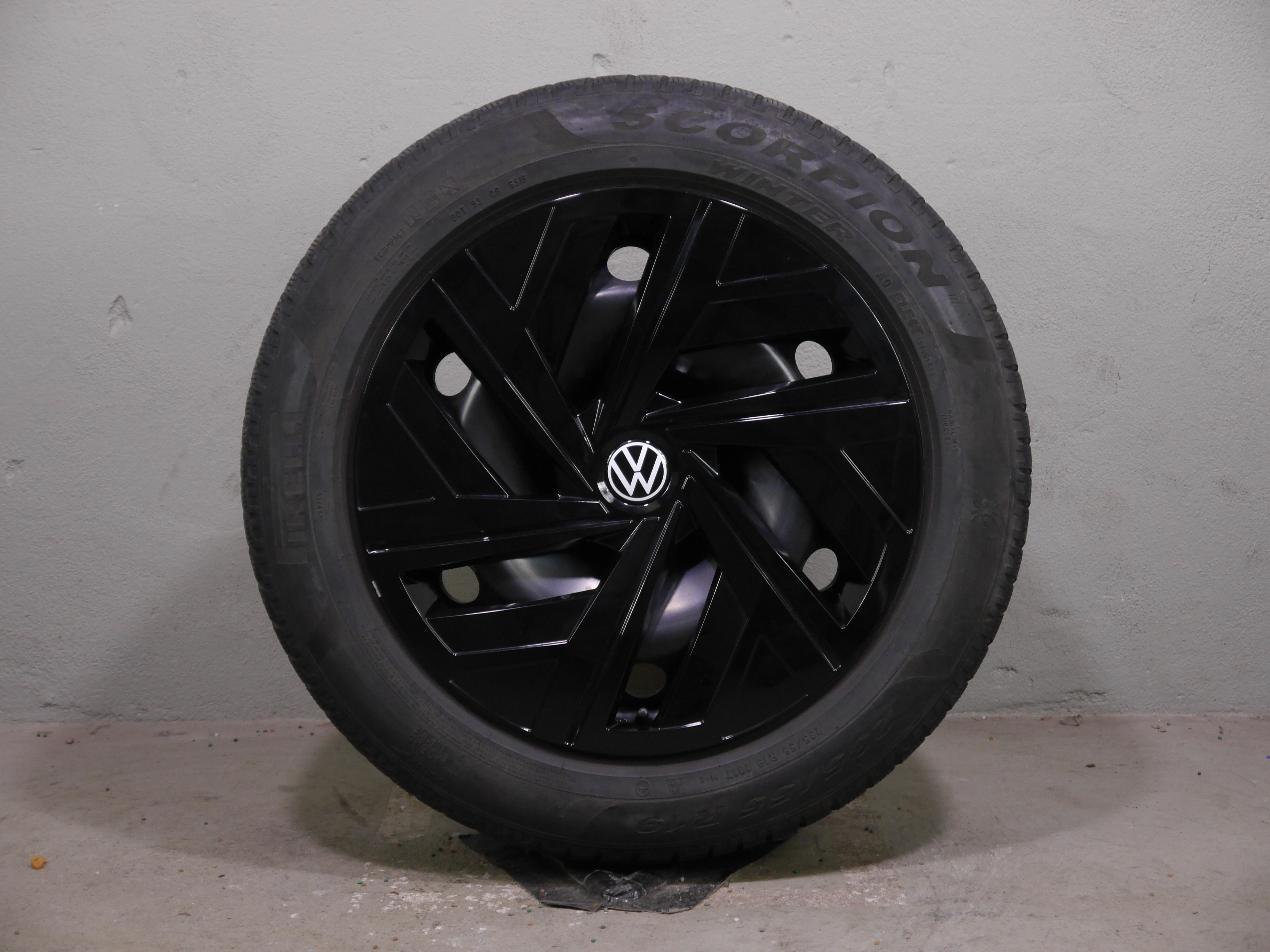 VW ID.4 Stahlradsatz – Winter 235/55 R19 101T - 255/50 R19 1EA601027B