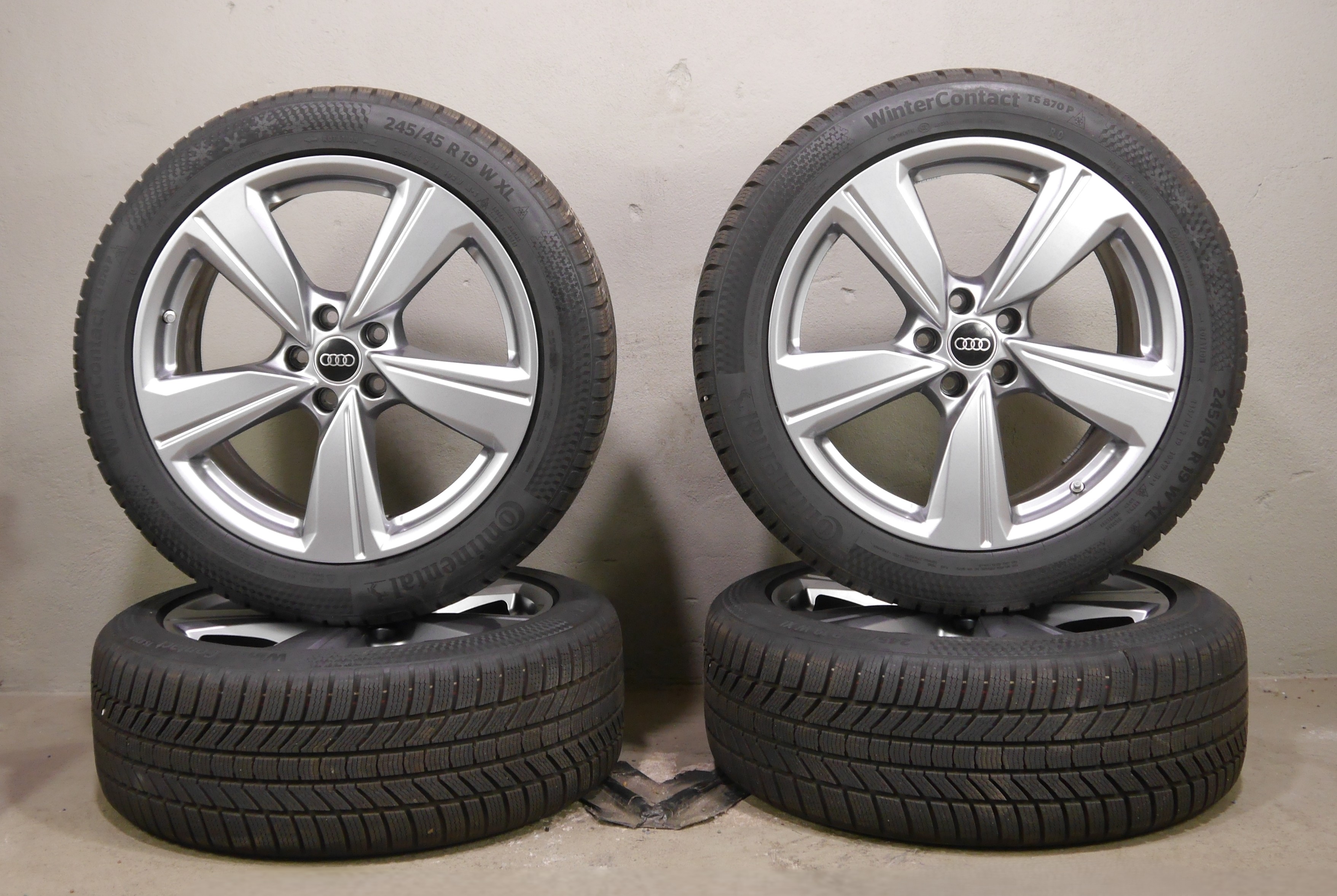 Audi A6 Avant Aluradsatz – Winter 245/45 R19 102W (AO) – 4P0601025G mit RDKS