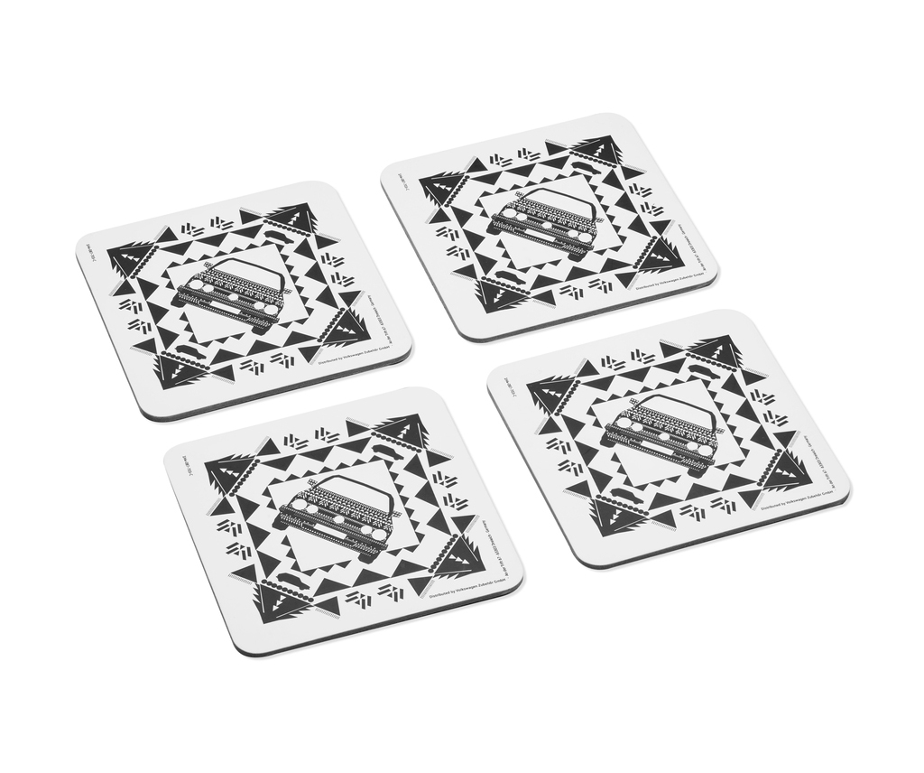 Untersetzer, 4er Set Golf I GTI 1H4087703C Untersetzer, 4er Set Golf I GTI 1H4087703C