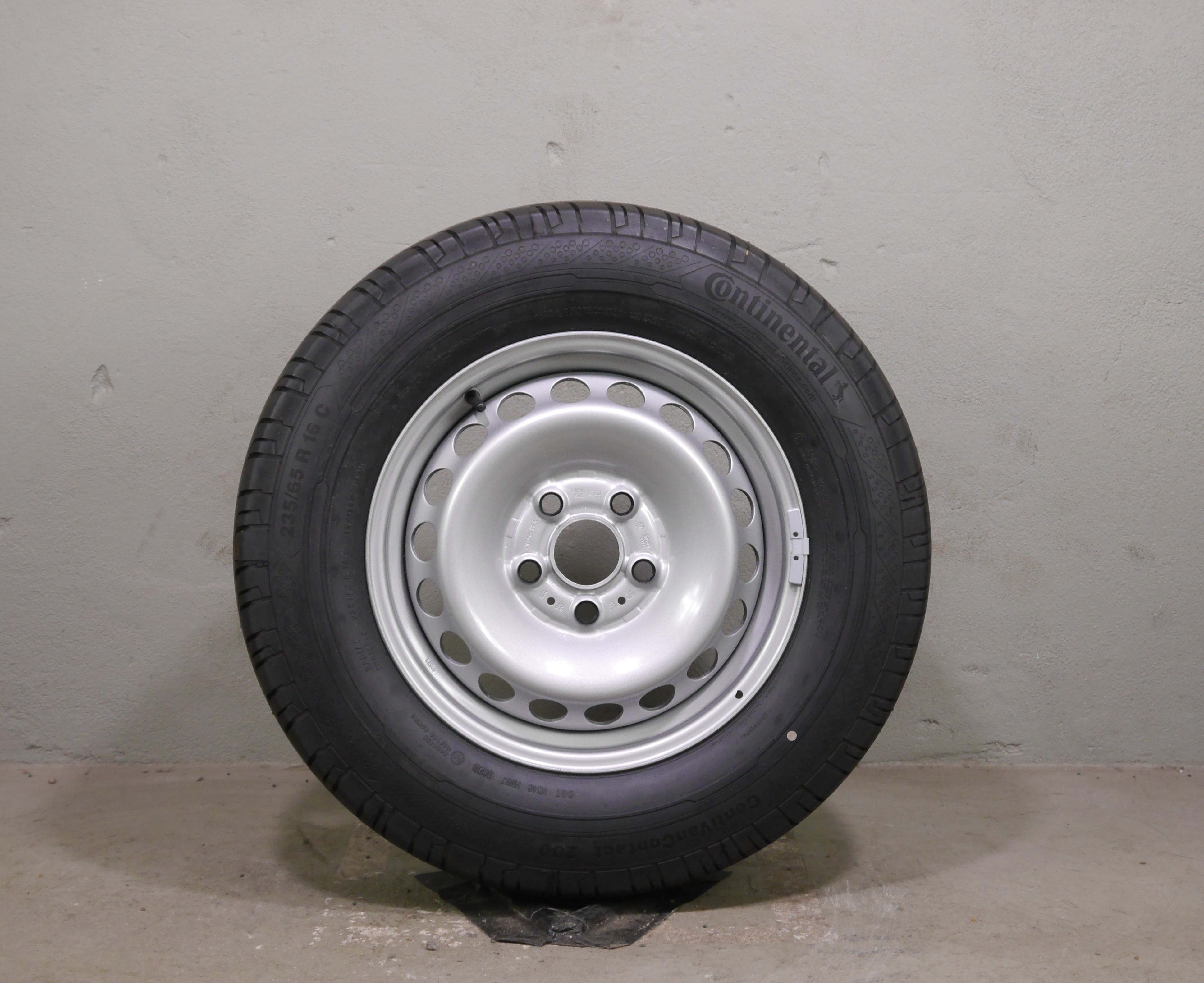 VW Crafter Stahlradsatz – Sommer 235/65 R16 115/113R - 2N0601027L
