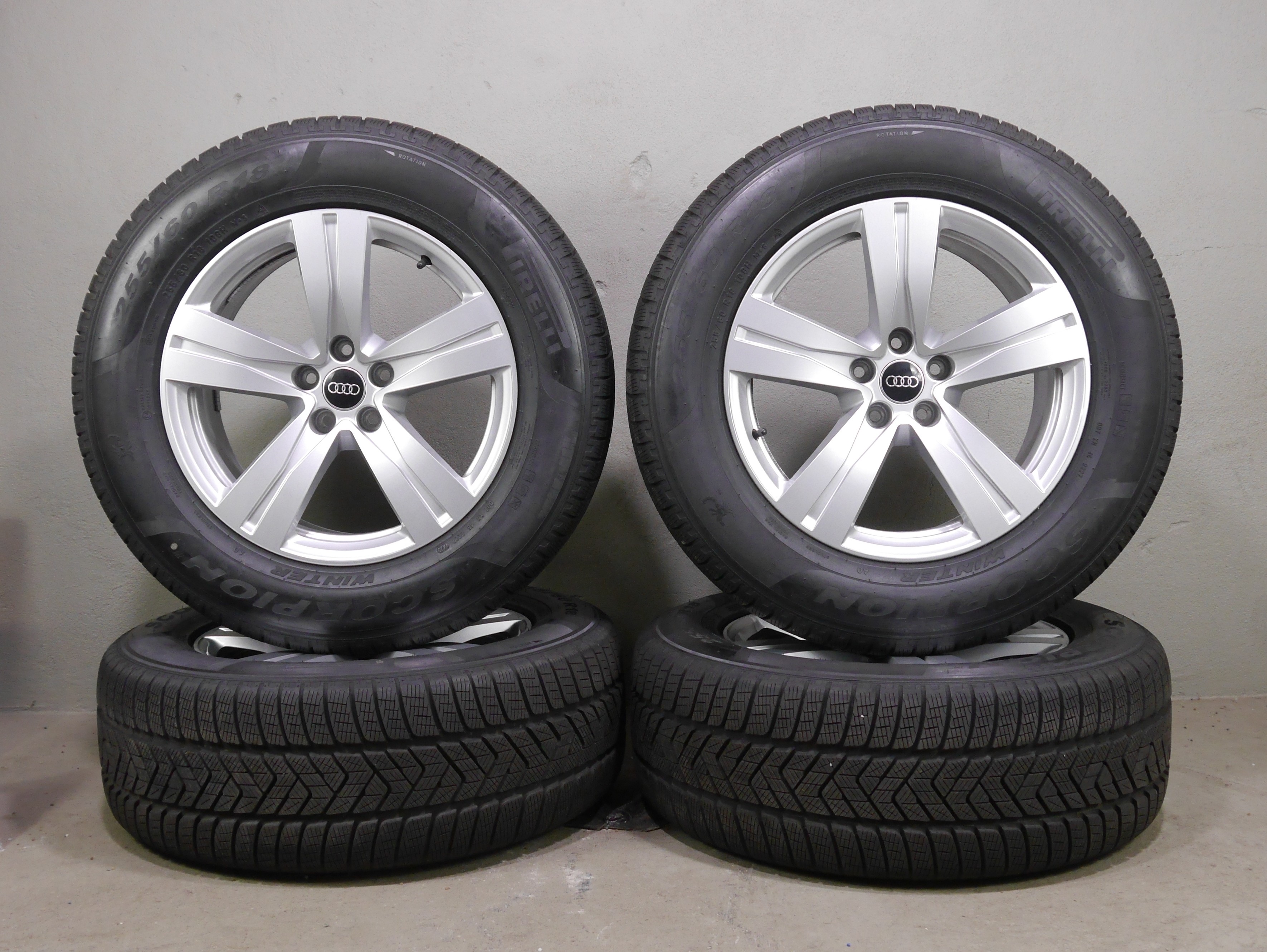 Audi Q7 Aluradsatz – Winter 255/60 R18 108H (AO) – 4M0601025A