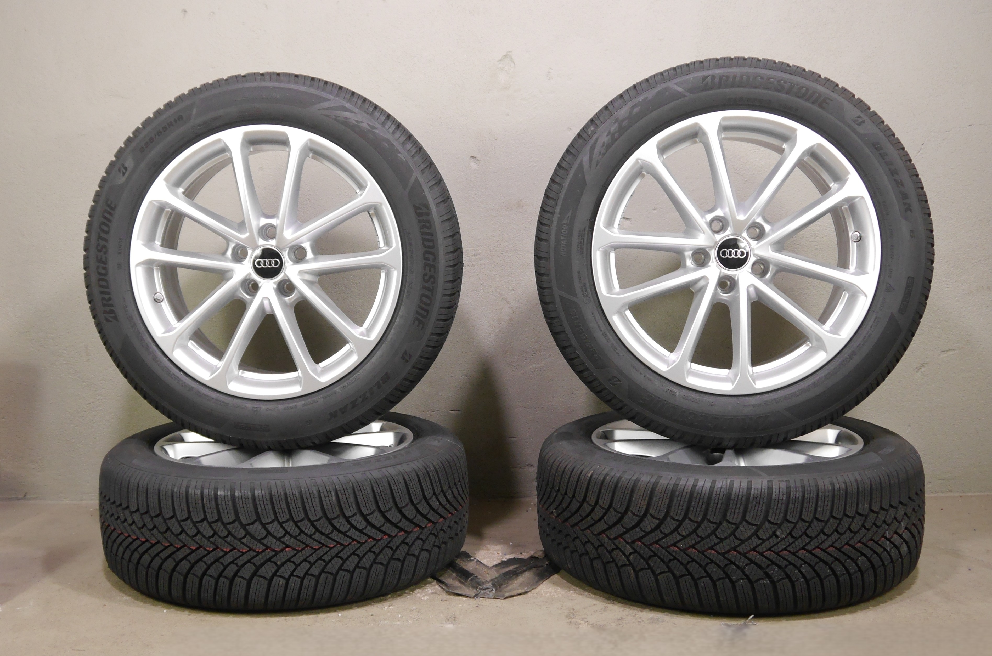 Audi A6 (FN) Limousine Aluradsatz – Winter 225/55 R18 102V – 4P0601025A mit RDKS