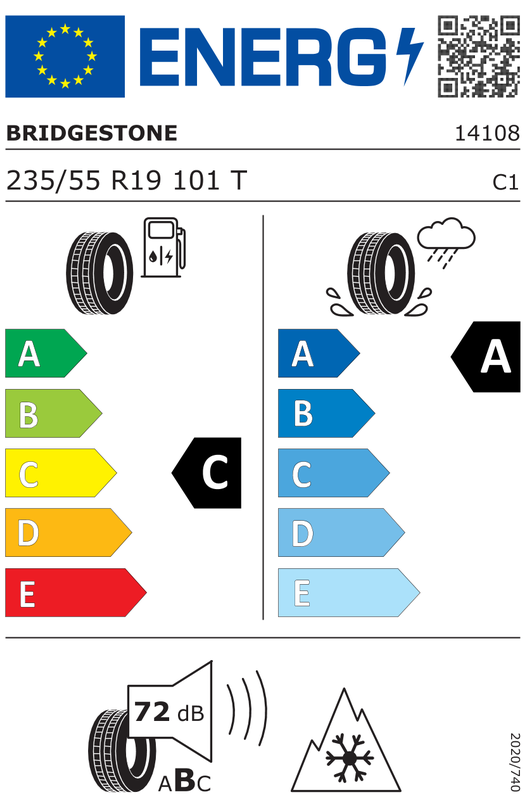 Audi Q4 e-tron (F4) Stahlradsatz – Winter 235/55 R19 101T - 255/50 R19 103T 1EA601027B