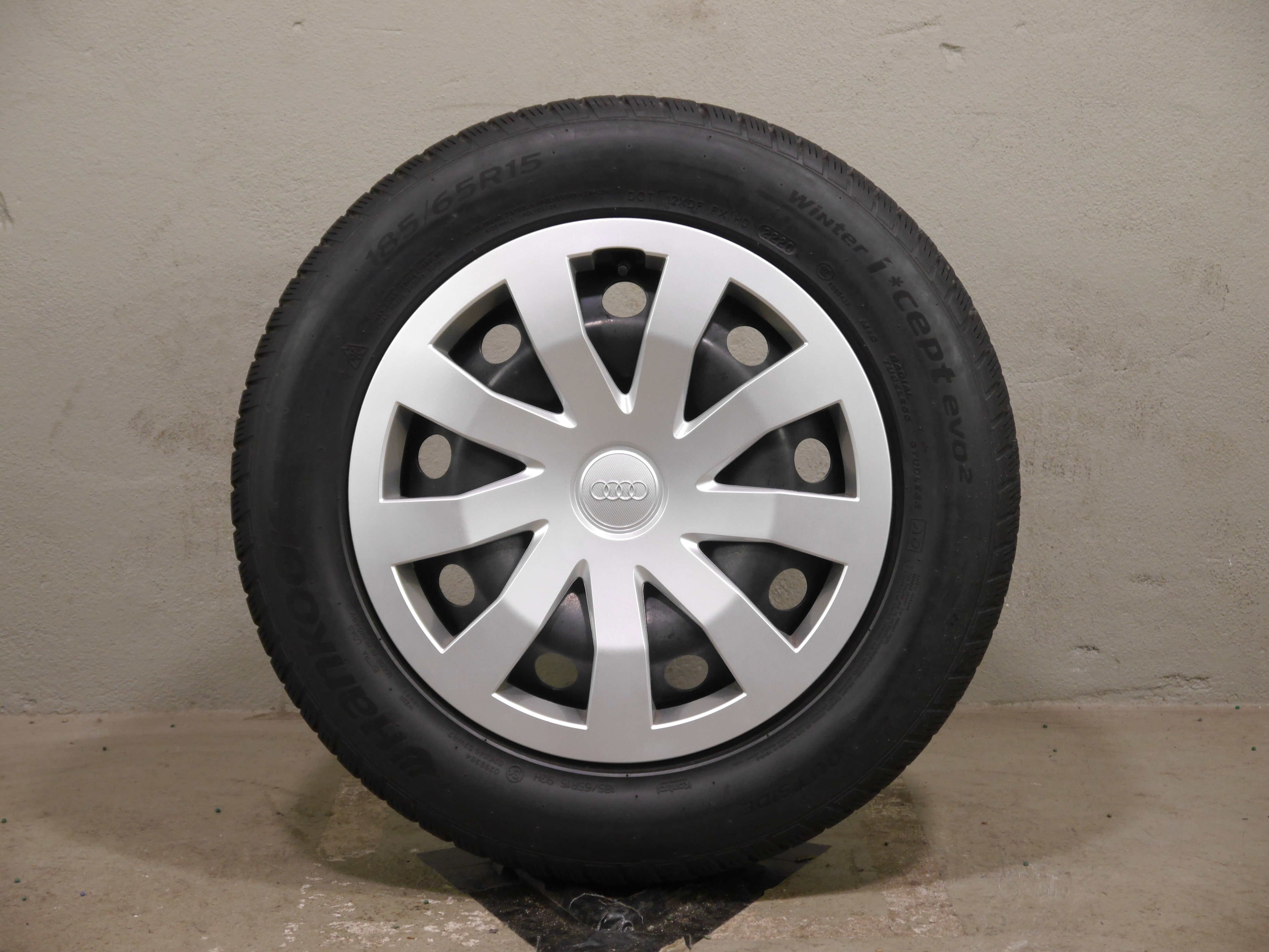 ŠKODA Fabia Stahlradsatz – Winter 185/65 R15 88T (AO) – 2Q0601027AG/AH