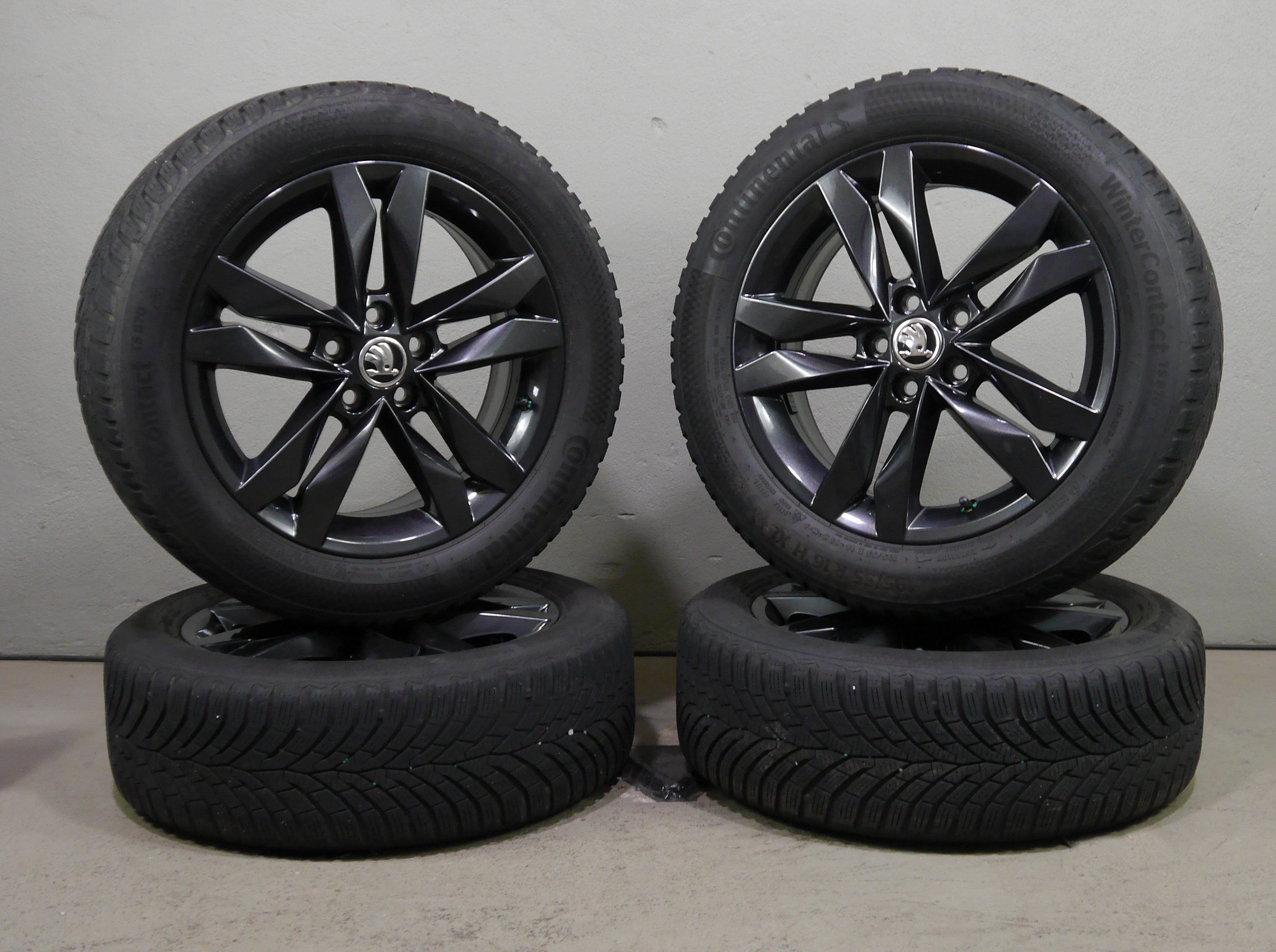 Skoda Fabia Aluradsatz – Winter 195/55 R16 91H – 6VA601025-