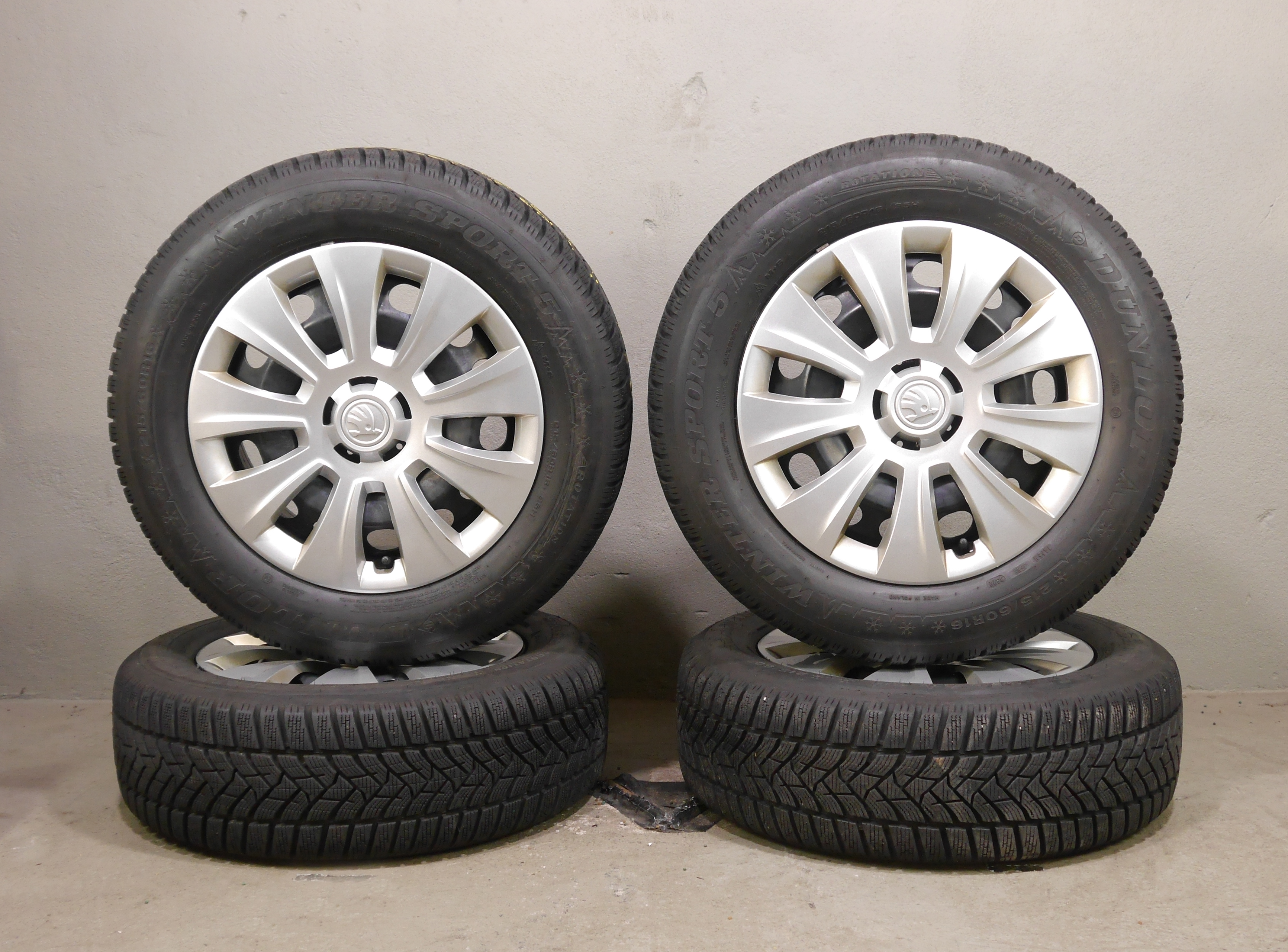 ŠKODA Karoq Stahlradsatz – Winter  215/60/R16 95H – 5Q0601027CK